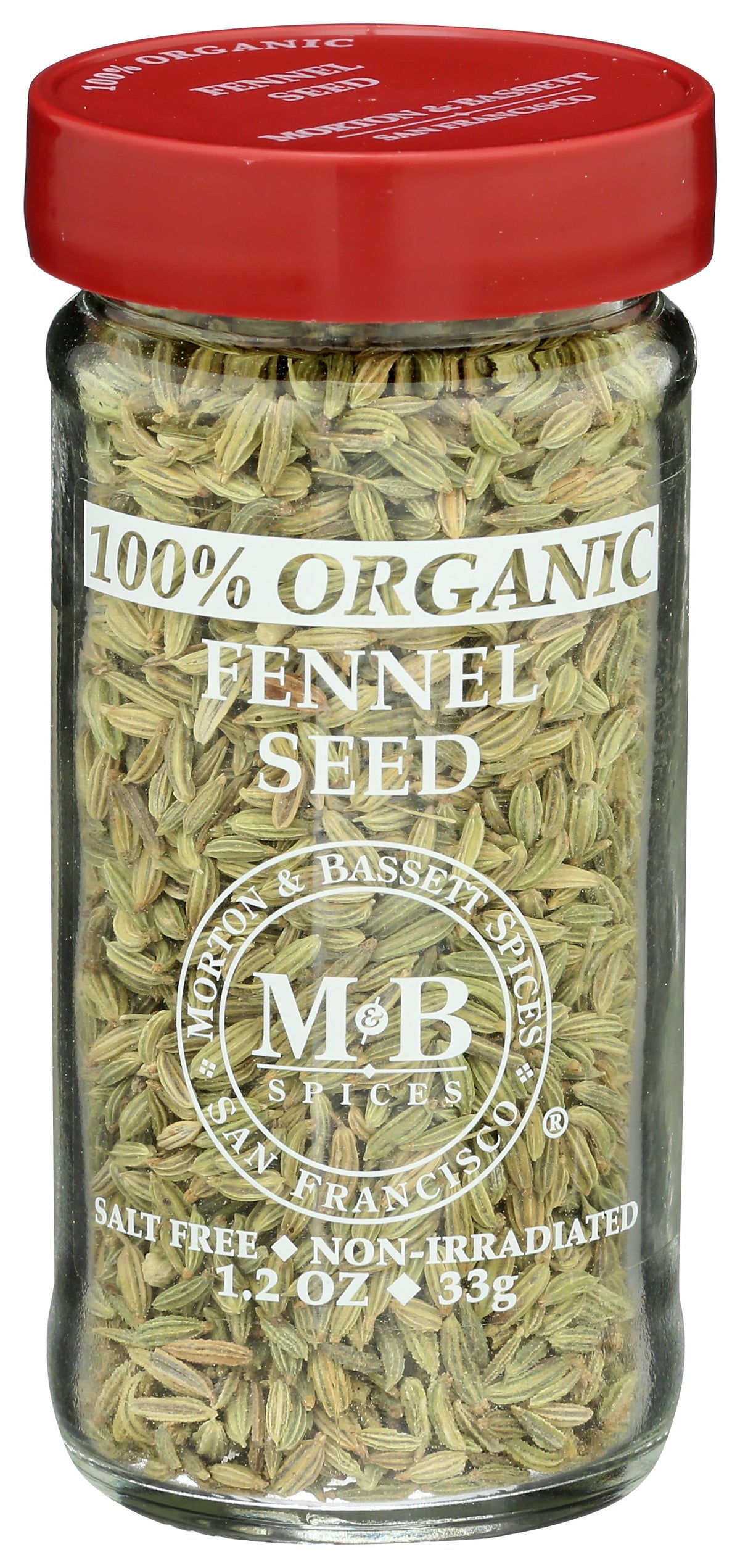 MORTON & BASSETT FENNEL SEED ORG - Case of 3