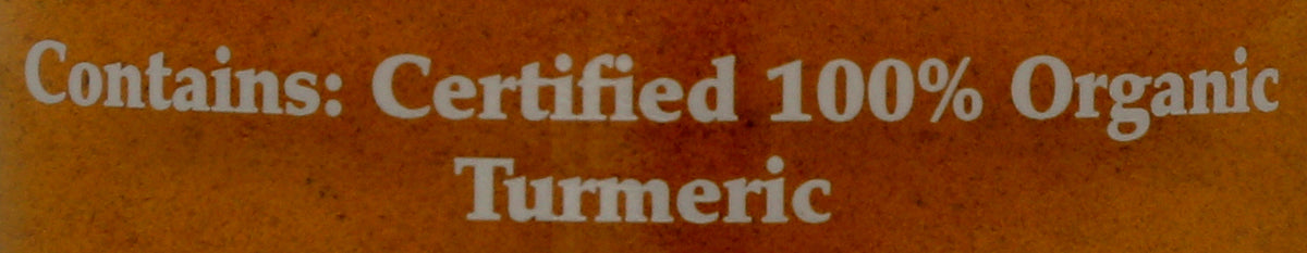 MORTON & BASSETT SPICE ORG 100% TURMERIC - Case of 3