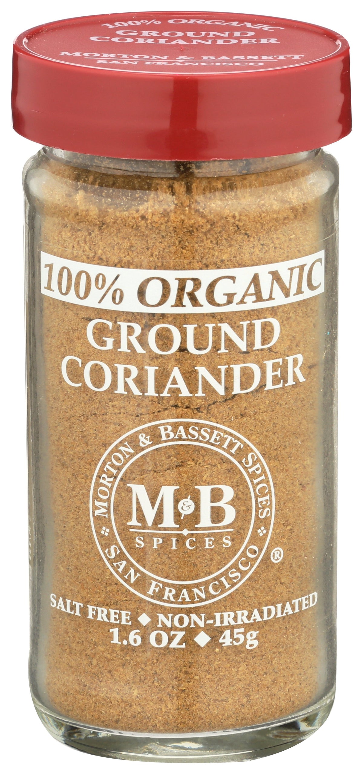 MORTON & BASSETT CORIANDER GROUND ORG - Case of 3