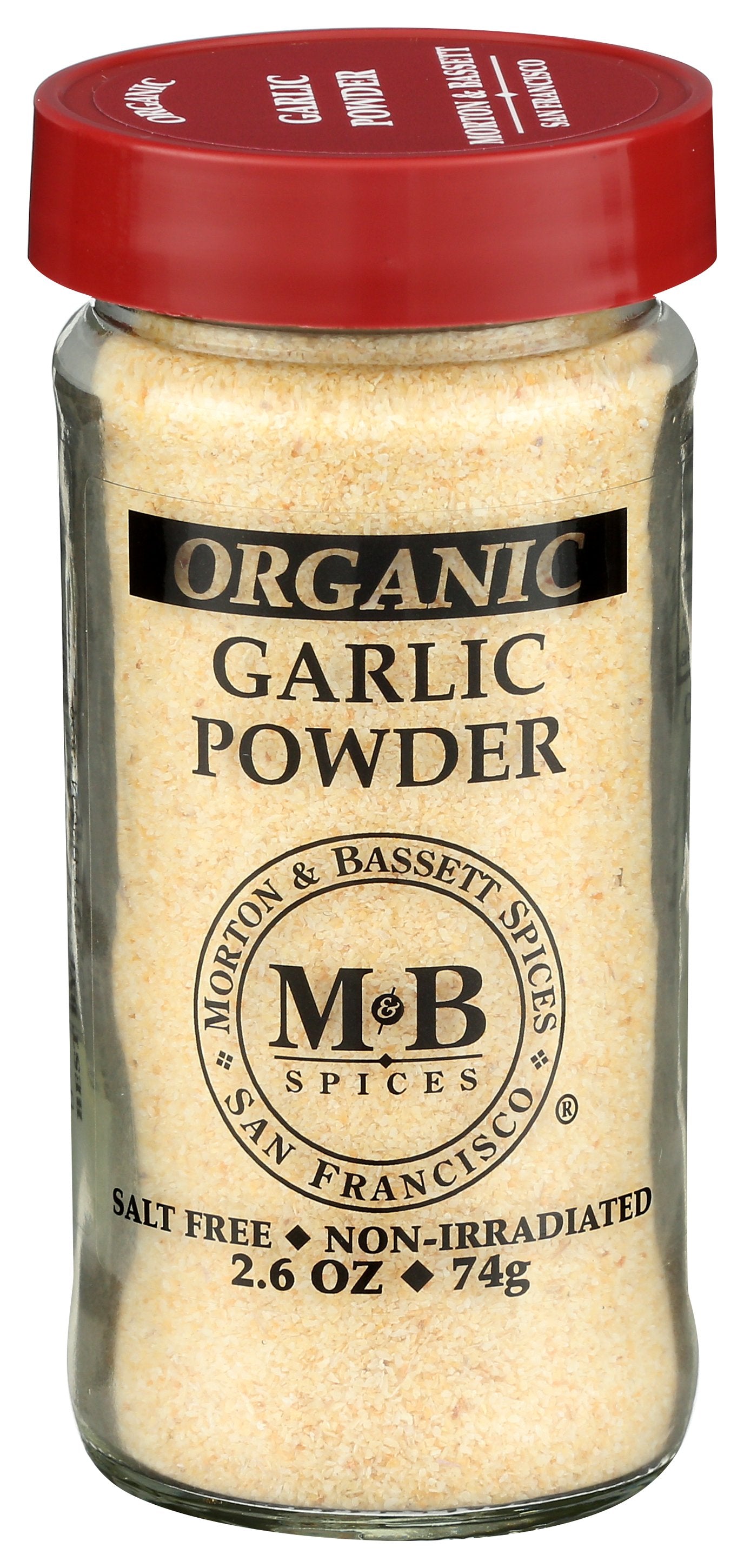 MORTON & BASSETT SSNNG GARLIC POWDER - Case of 3
