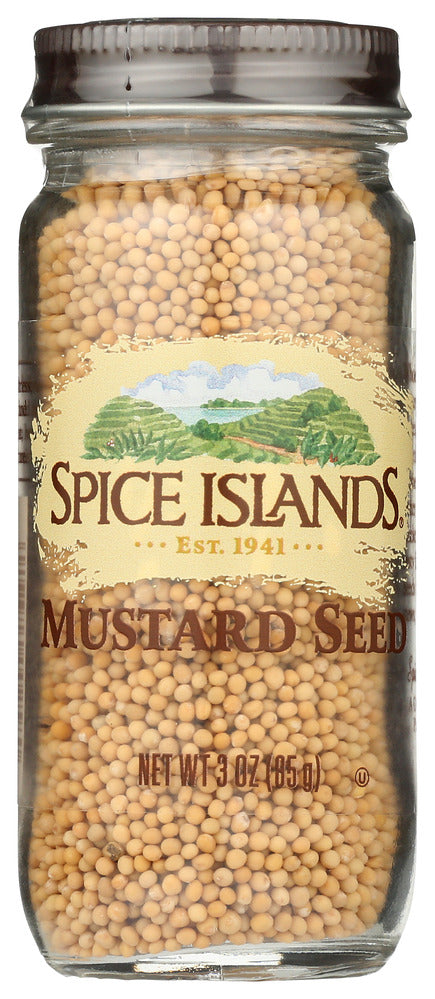 Spice Island Mustard Whole - Pack of 3 - 3  OZ
