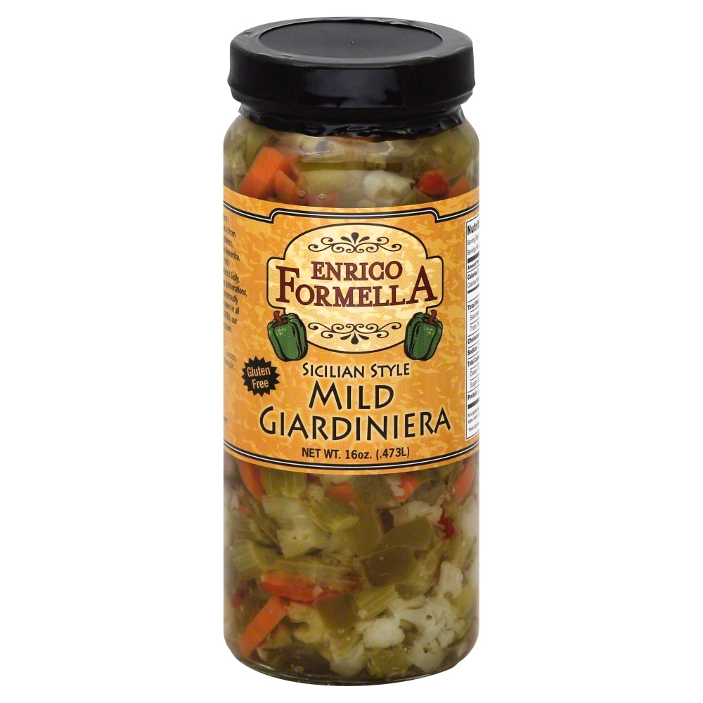 Enrico Formella Mild Giardiniera - Case of 12 - 16 oz.