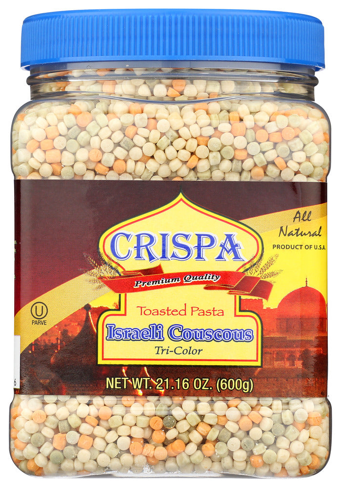 Crispa Israeli Couscous All Natural - 21.16 oz (Case of 4)
