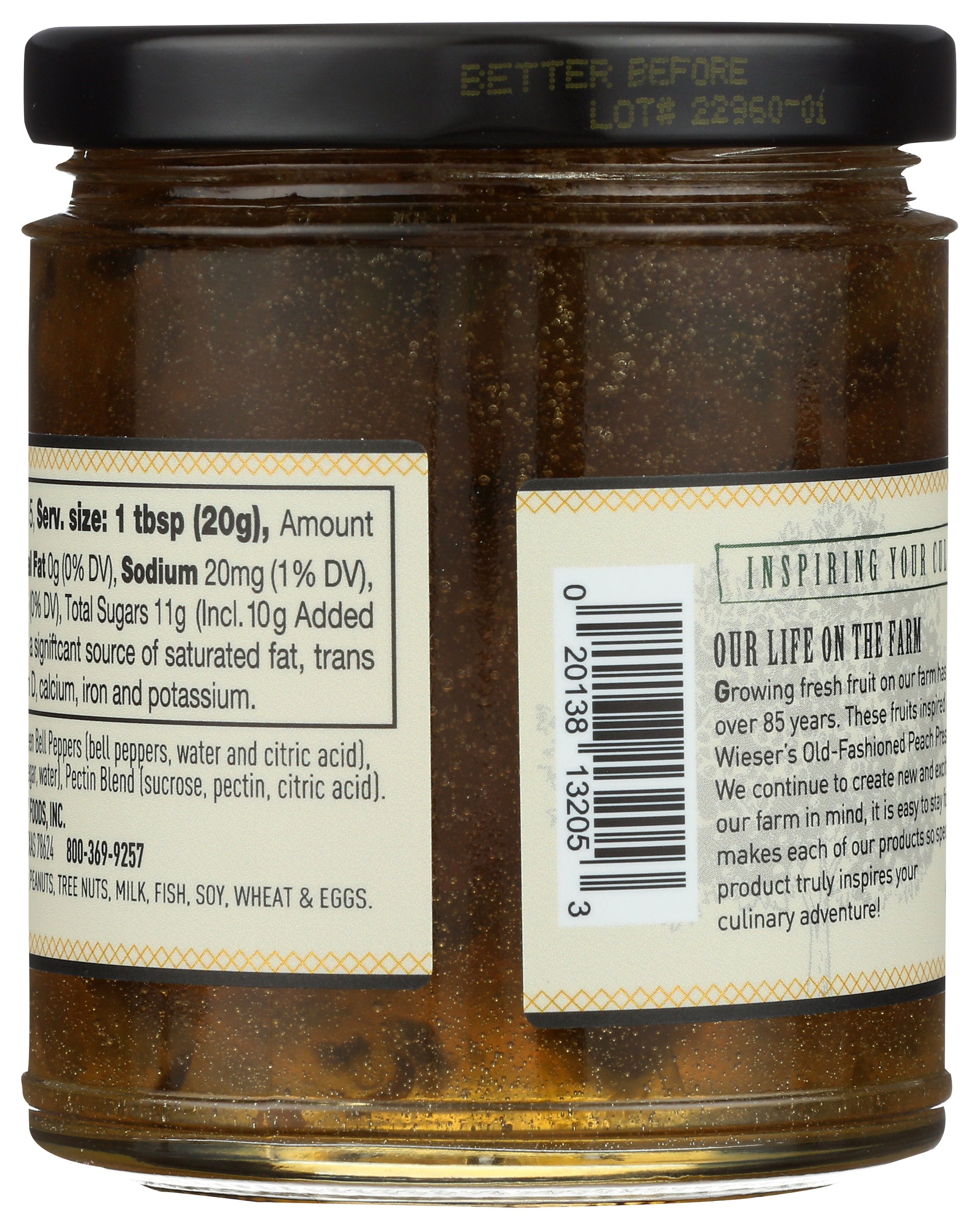 FISCHER & WIESER JELLY JALAPENO GRN MLD - Case of 6