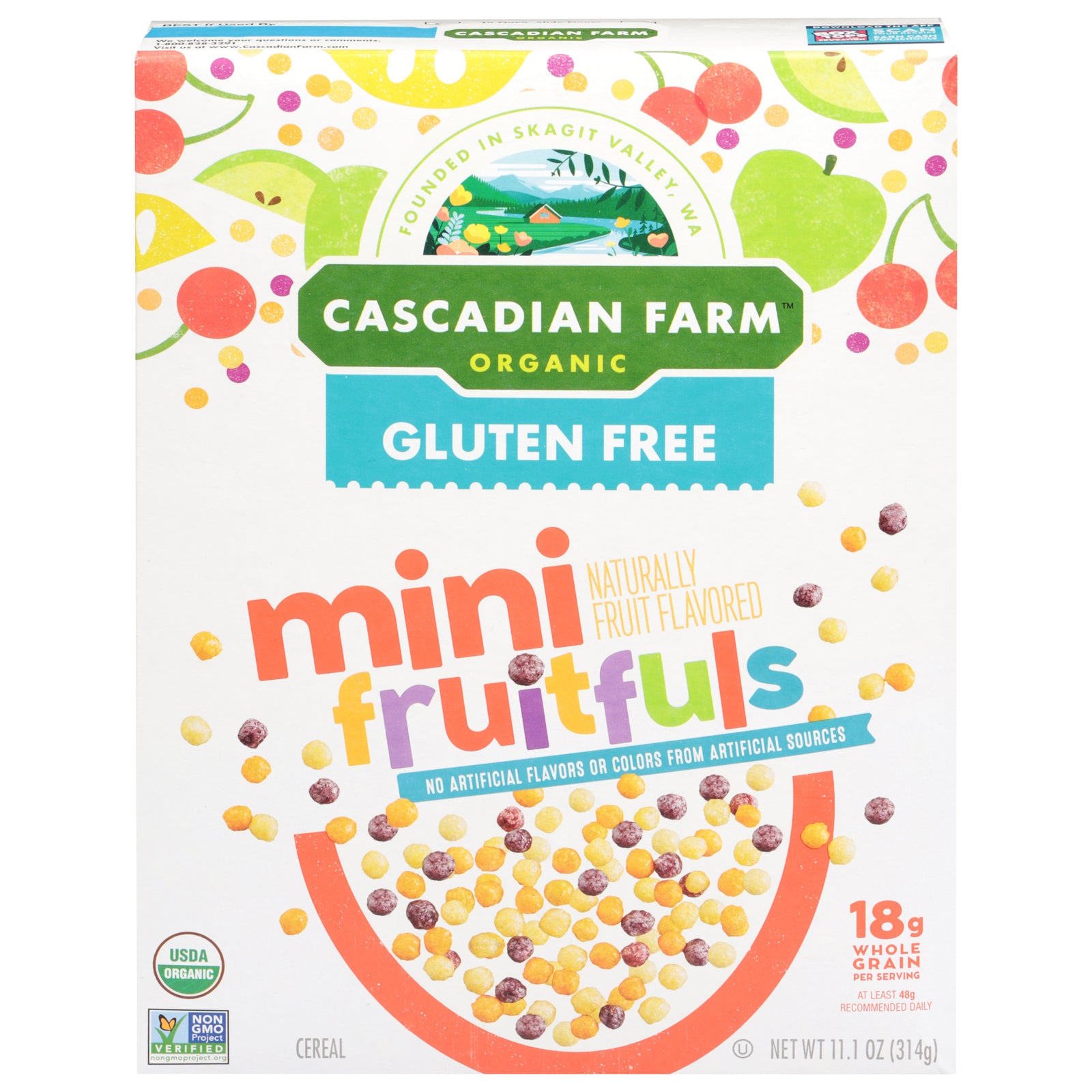 Cascadian Farm - Cereal Og2 Mini Frtfuls - CS of 10-11.1 OZ
