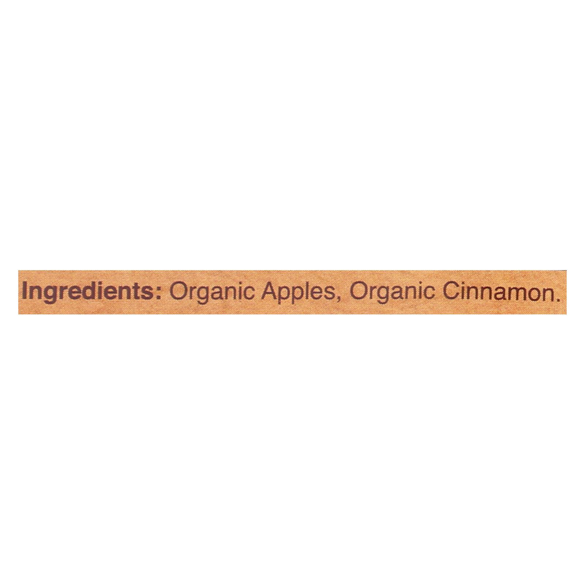 North Coast Organic Apple Sauce - Case of 12 - 4/4 OZ