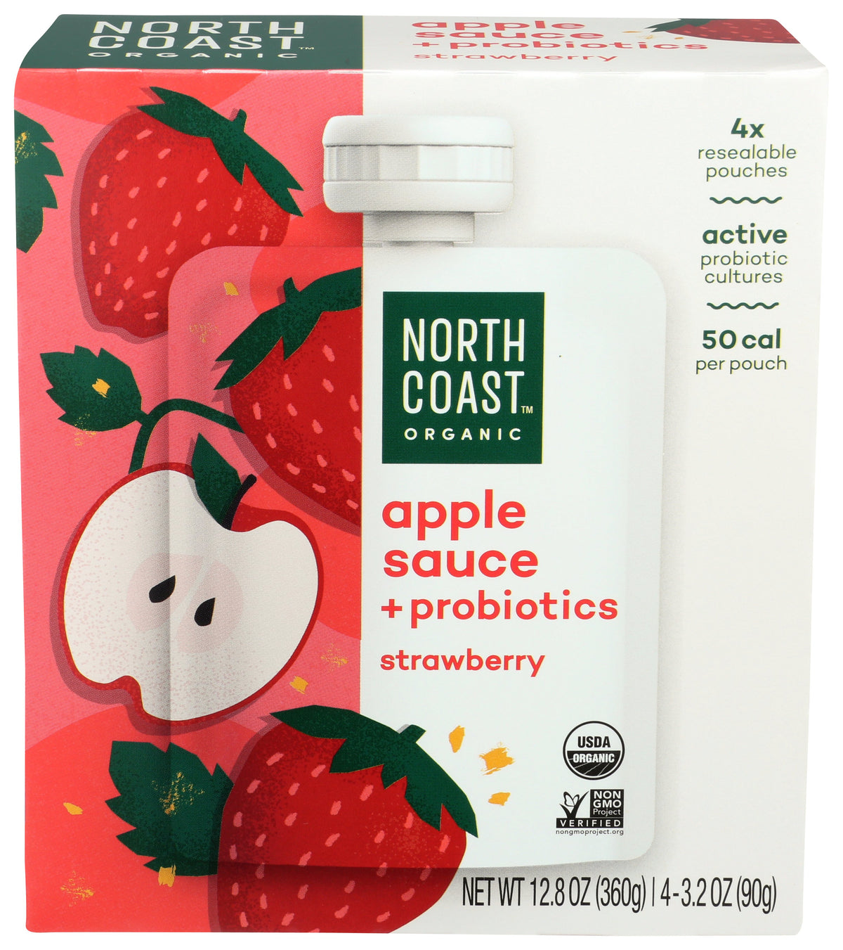 NORTH COAST APLE SCE STWBRY PBTC ORG - Case of 6