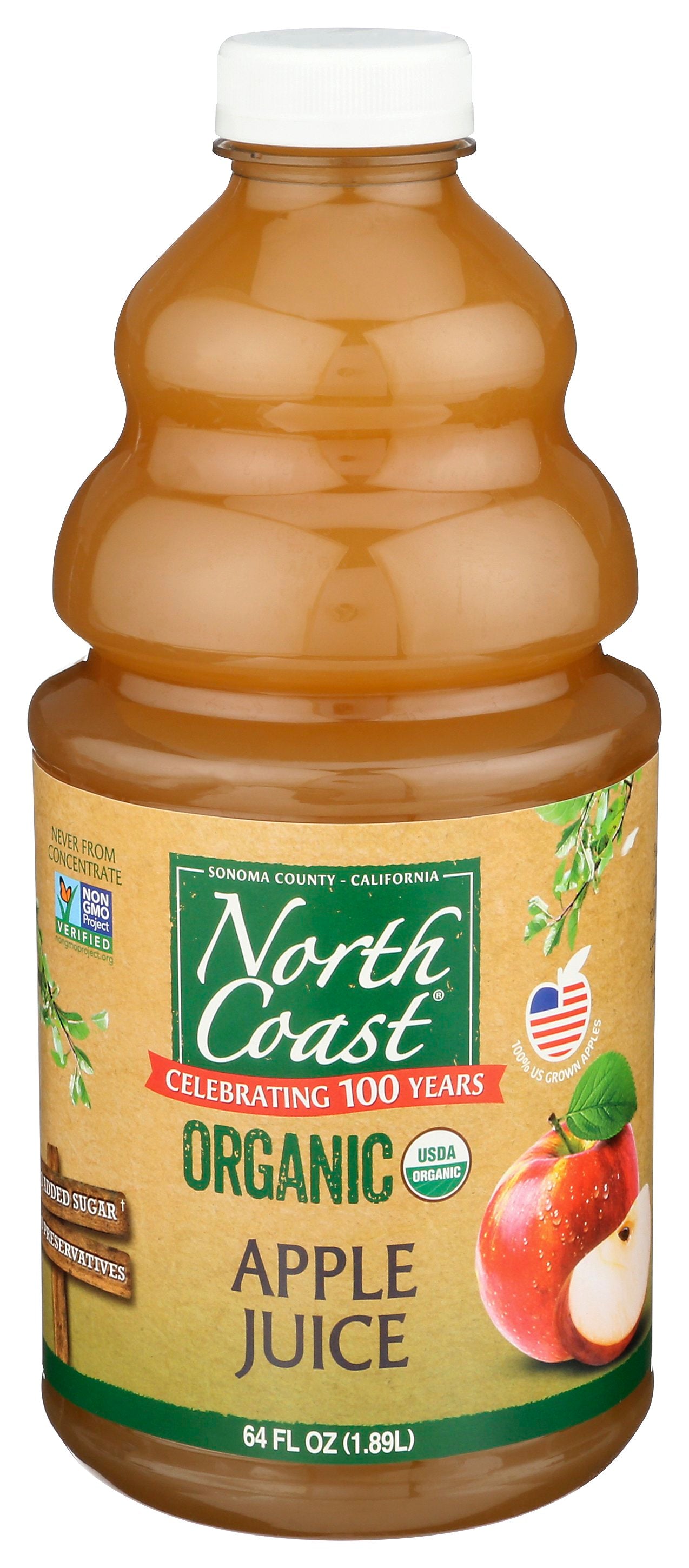 NORTH COAST JUICE APPLE PET ORG - Case of 8