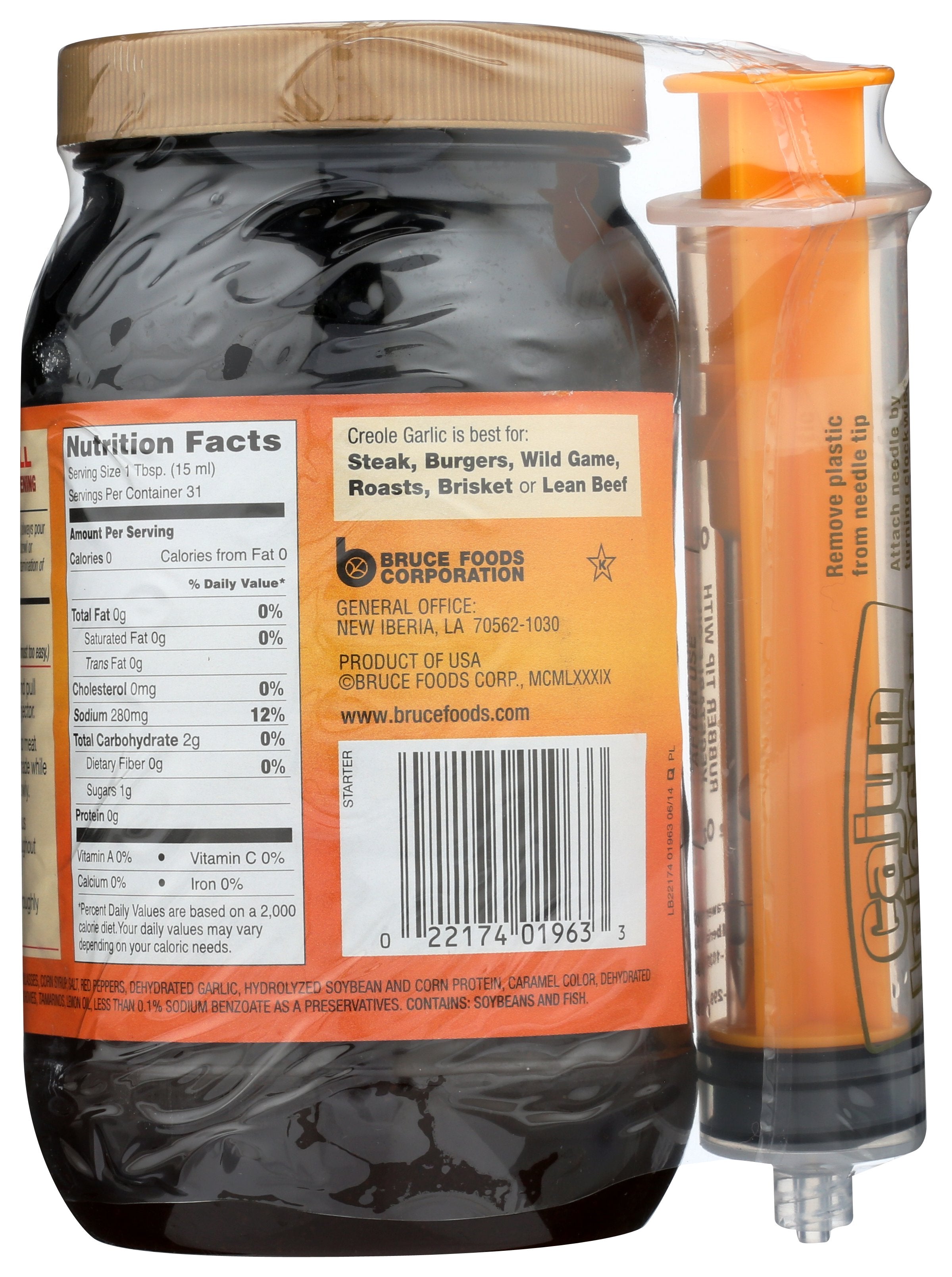 CAJUN INJECTOR INJECTOR CREOLE GRL - Case of 6