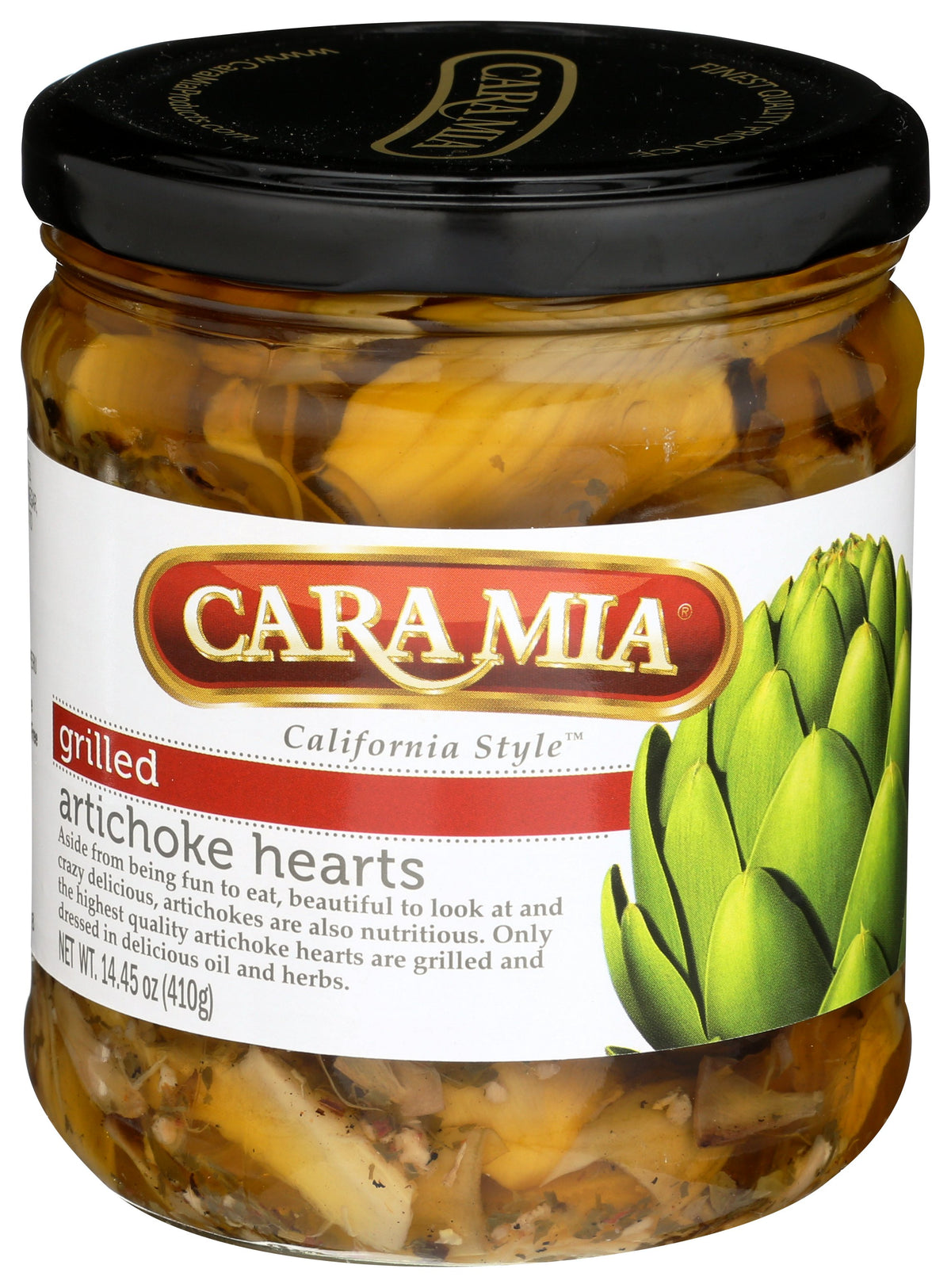 CARA MIA ARTICHOKE HEARTS GRILLED - Case of 12