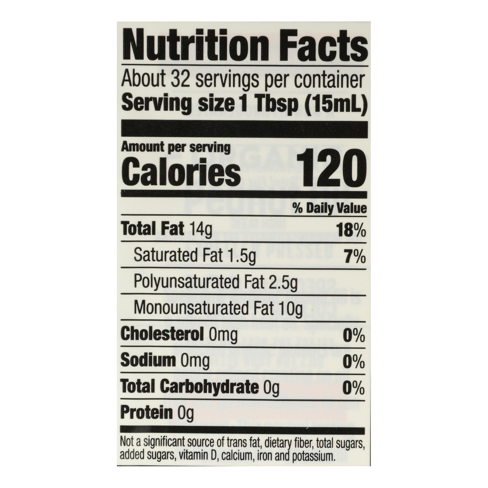 Spectrum Naturals High Heat Refined Organic Peanut Oil - Case Of 12 - 16 Fl Oz.