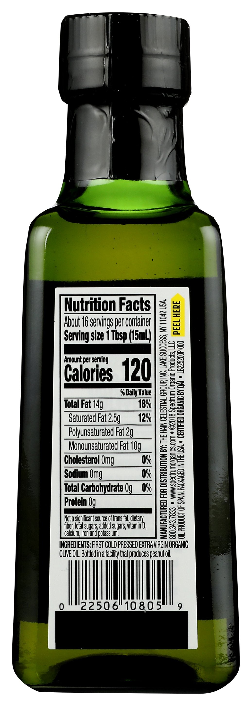 SPECTRUM NATURALS OIL OLIVE XVRGN UNREF ORG - Case of 6