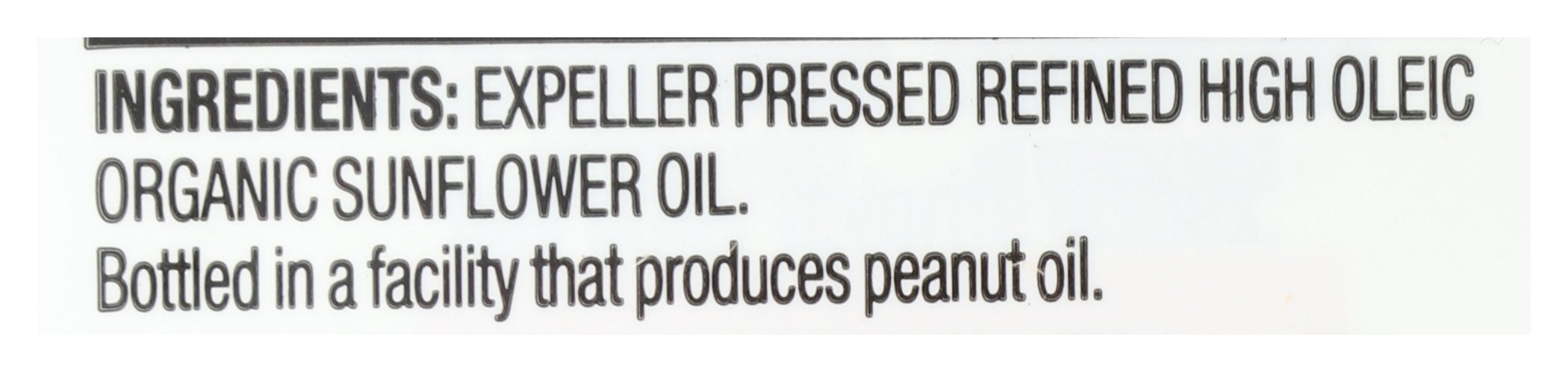 SPECTRUM NATURALS OIL SUNFLOWER REFINED SEMI - Case of 6