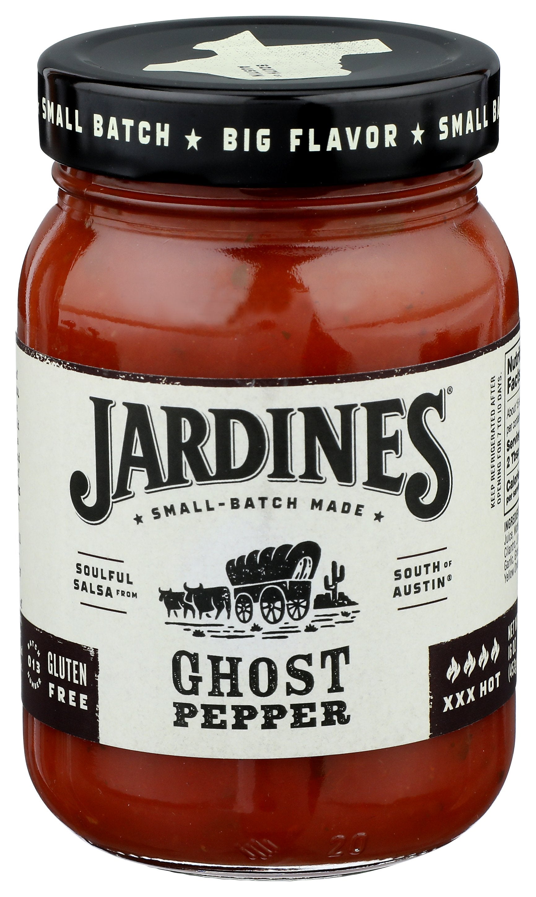 JARDINES SALSA GHOST PEPPER - Case of 6