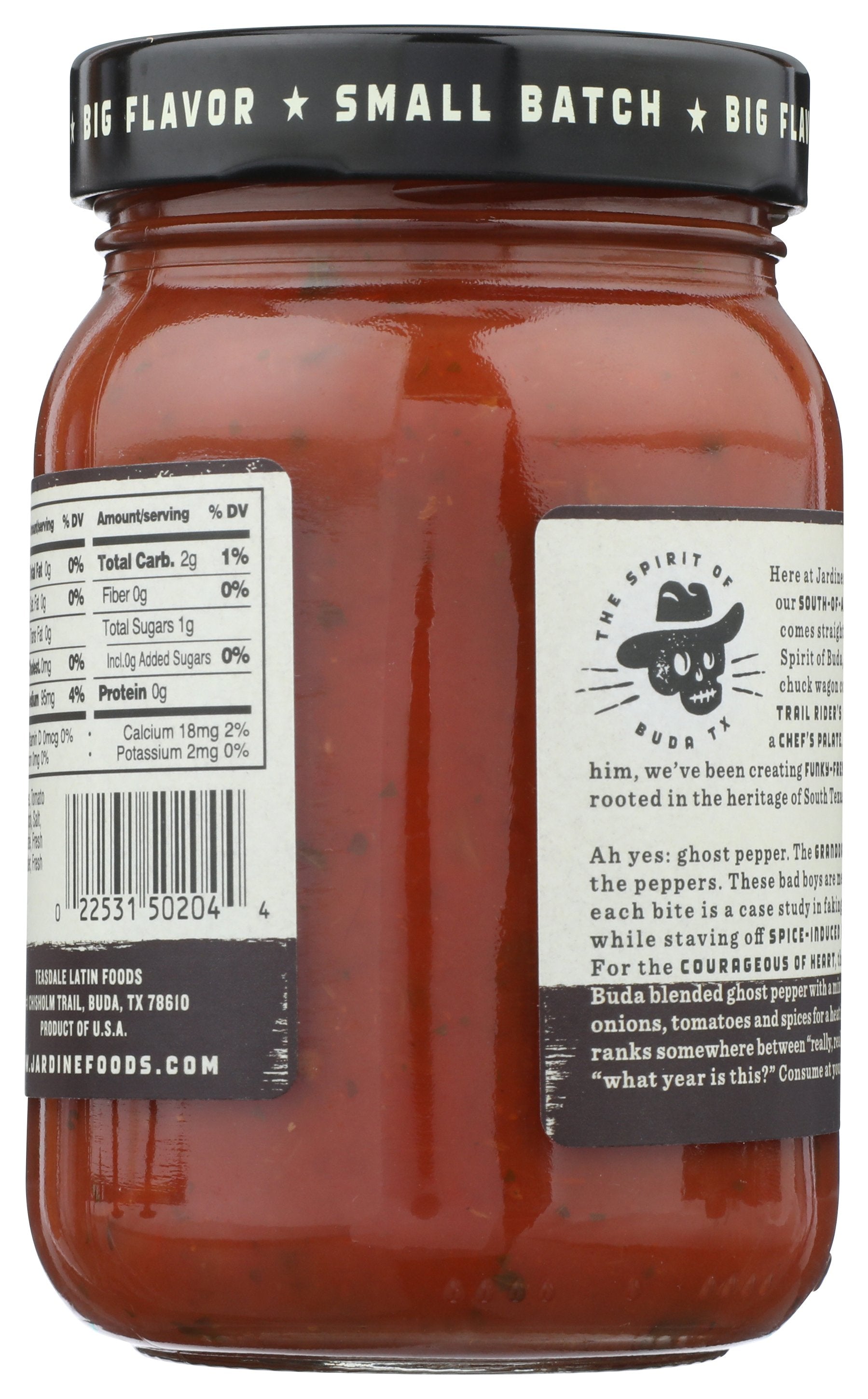 JARDINES SALSA GHOST PEPPER - Case of 6