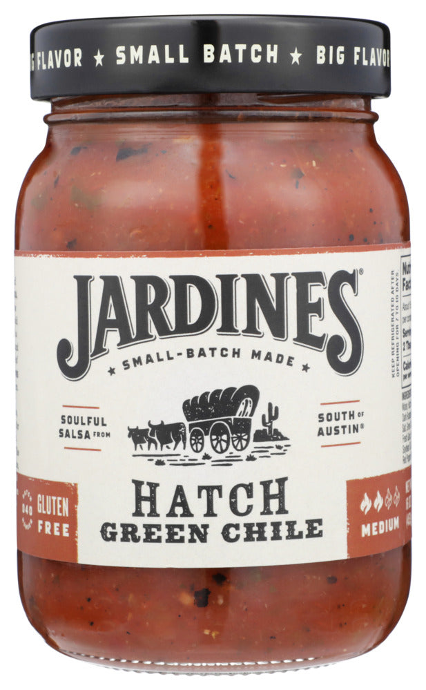 Jardines Salsa Hatch Green Chili - Case of 6 - 16 oz