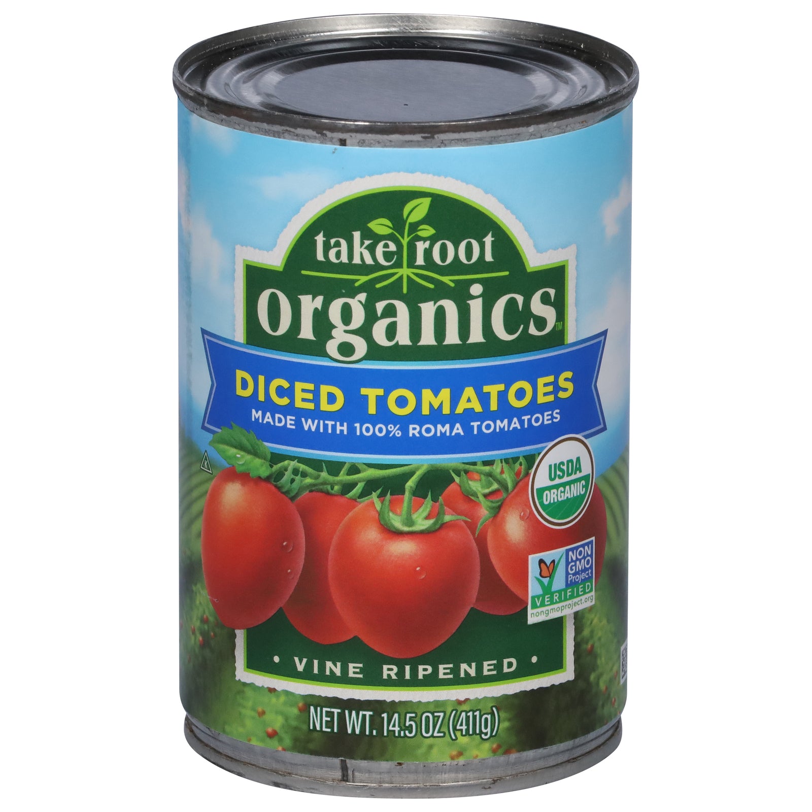 Take Root Organics - Tomatoes Og2 Diced - CS of 12-14.5 OZ