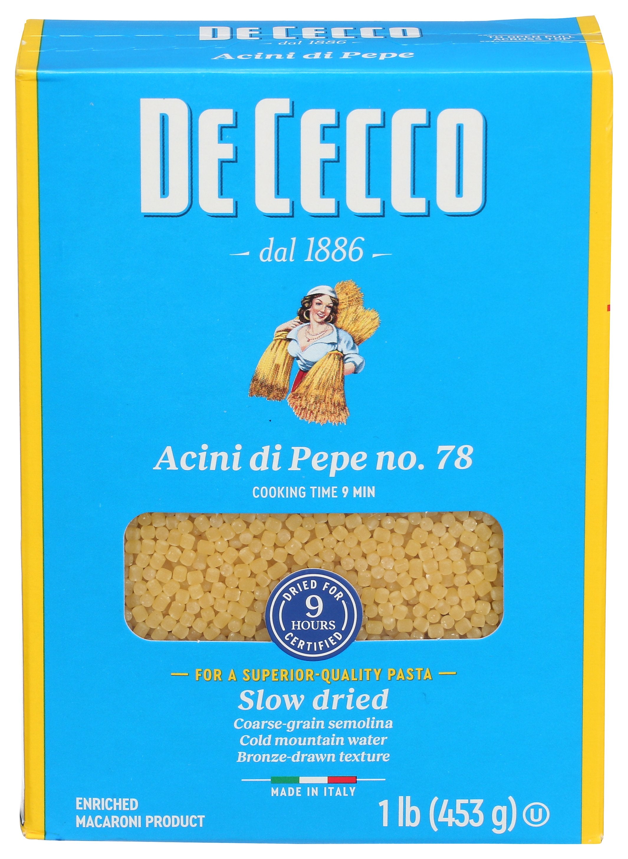 DE CECCO PASTA ANCINI DI PEPE - Case of 20