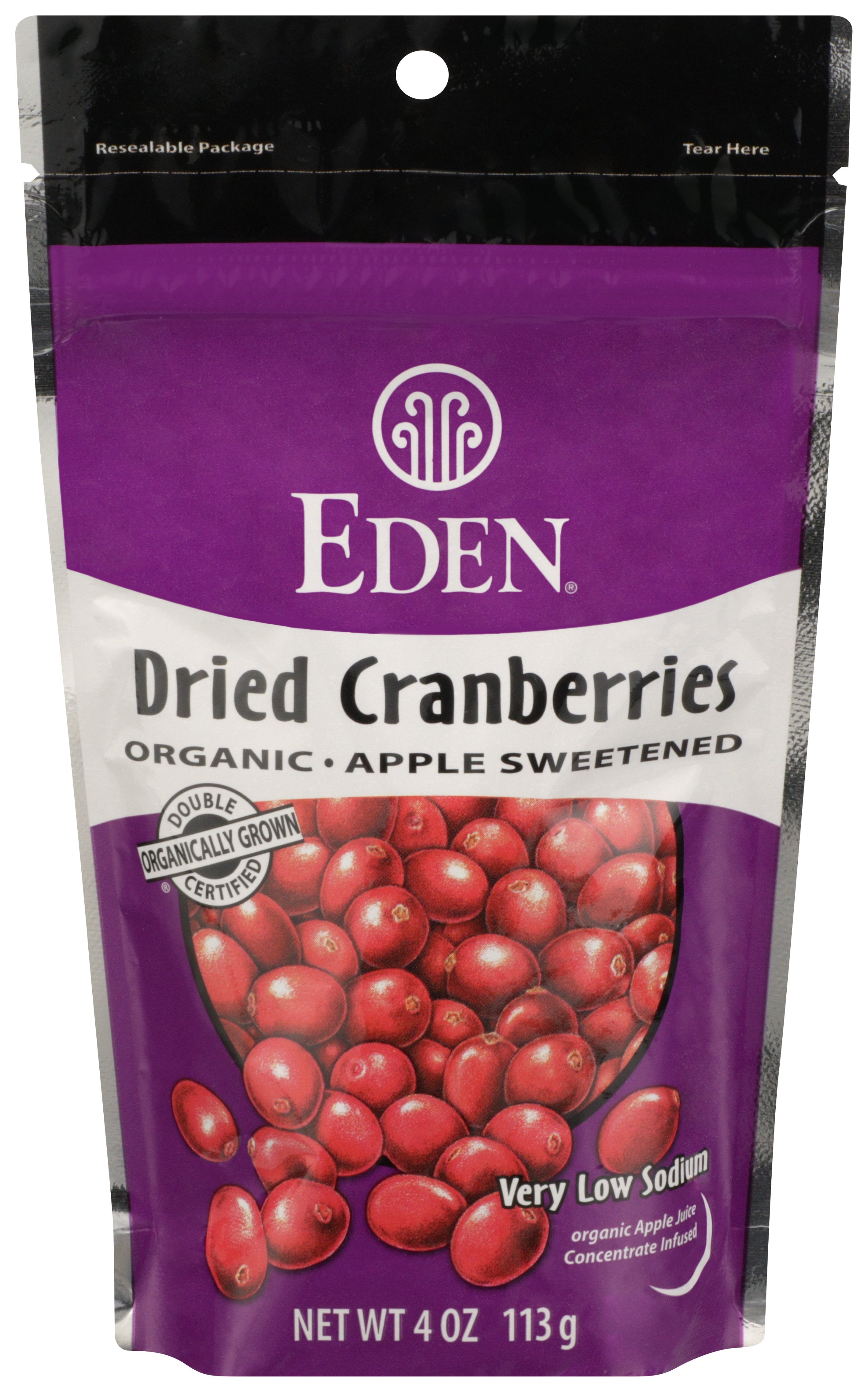 EDEN FOODS FRUIT DRD CRANBERRY