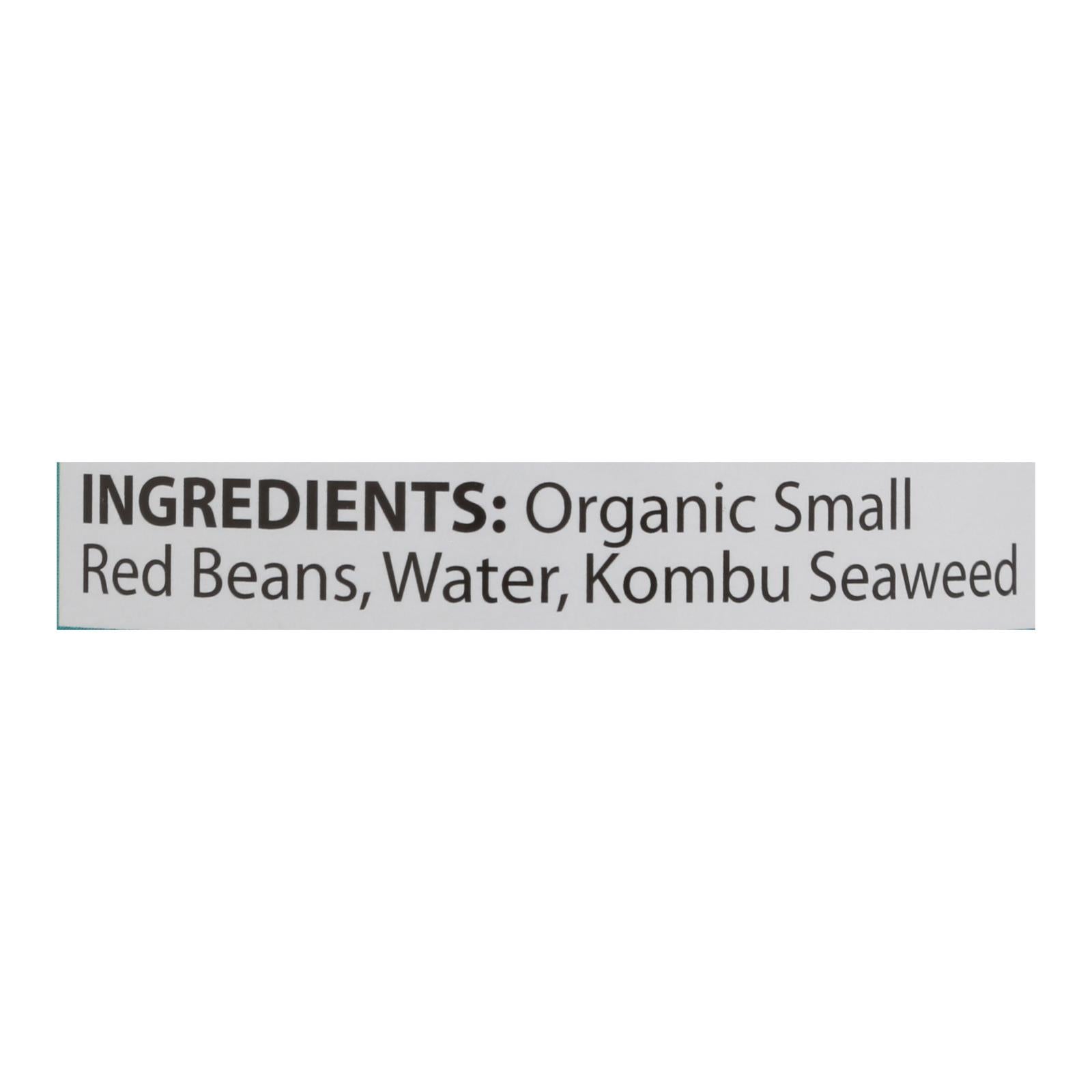 Eden Foods Small Red Beans Organic - Case Of 12 - 15 Oz.