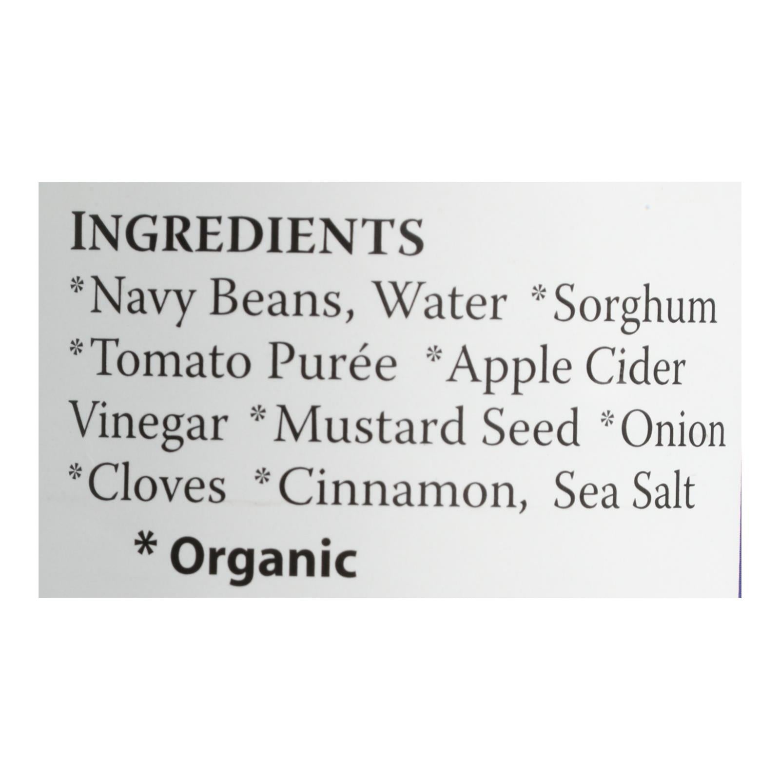 Eden Foods Baked Beans with Sorghum and Mustard Organic - Case of 12 - 15 oz.