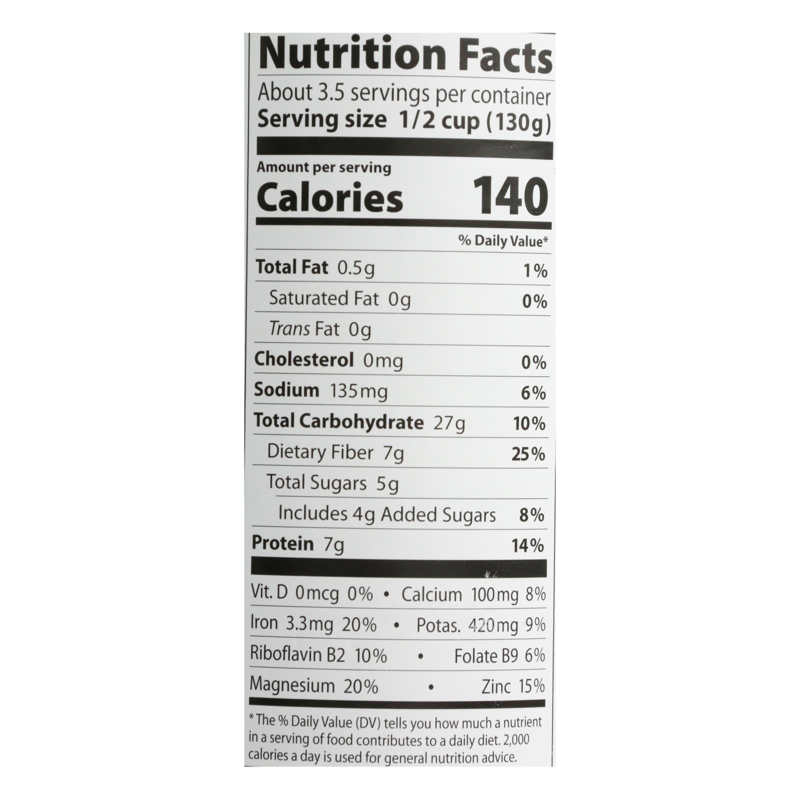 Eden Foods Baked Beans with Sorghum and Mustard Organic - Case of 12 - 15 oz.
