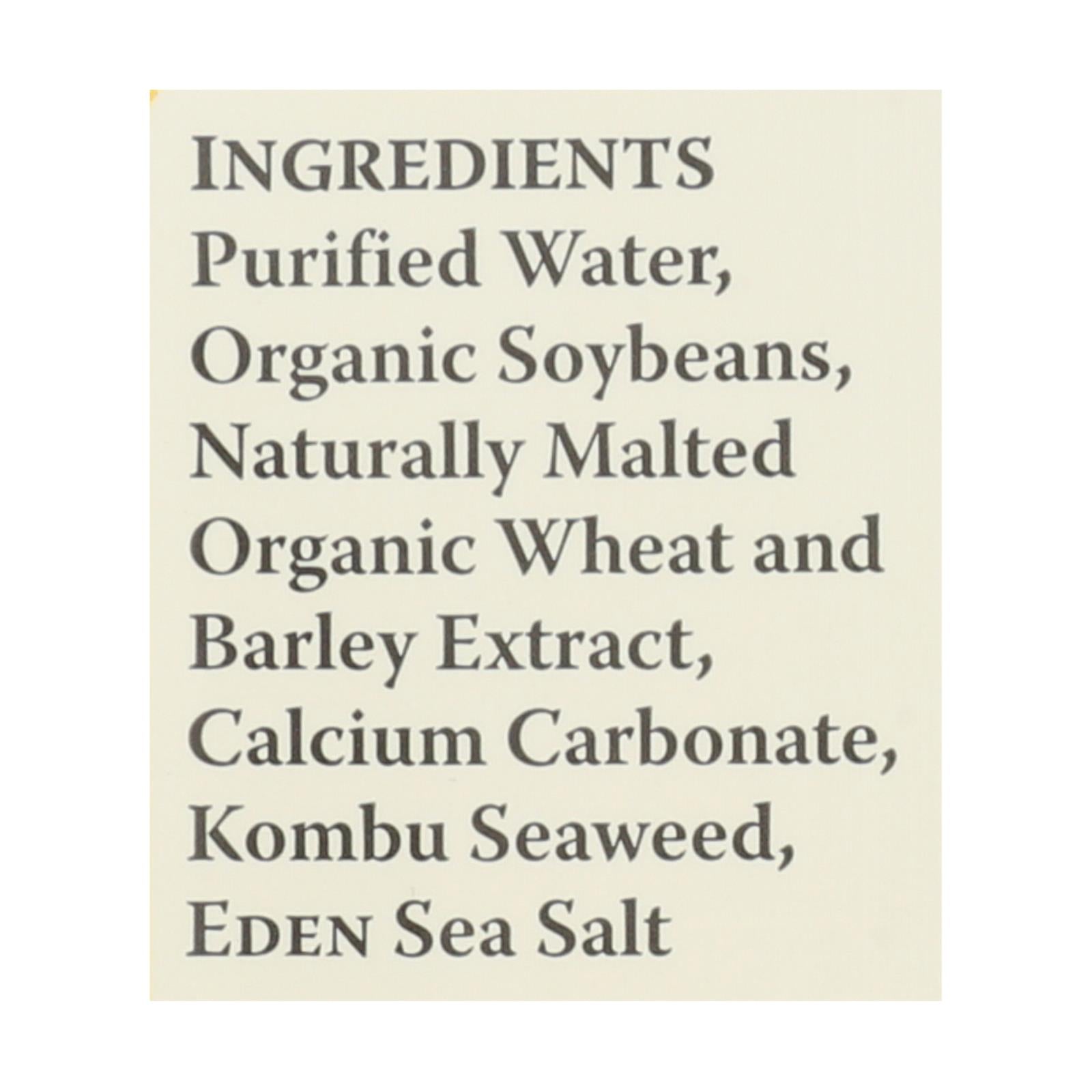 Eden Foods Eden Soy Organic Original Soymilk - Case Of 12 - 32 Fl Oz.
