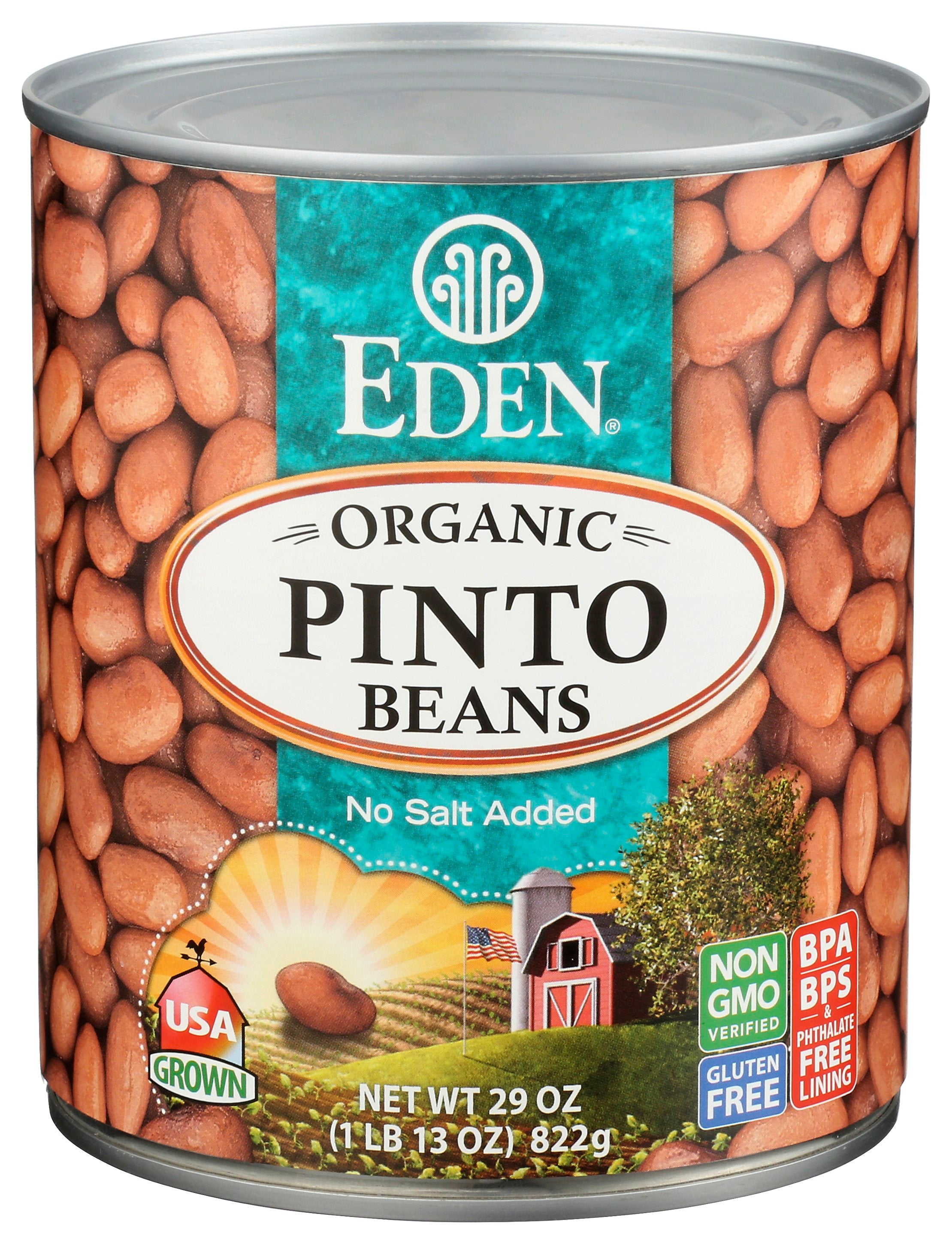 EDEN FOODS BEAN CAN PINTO ORG - Case of 12