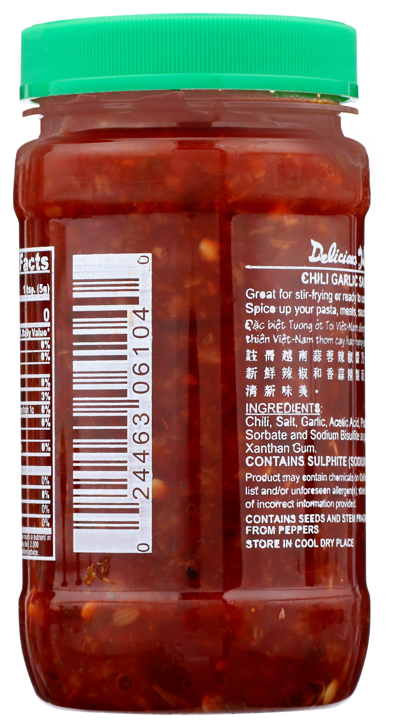 HUY FONG SAUCE CHILI VIETNAM GARLI - Case of 12
