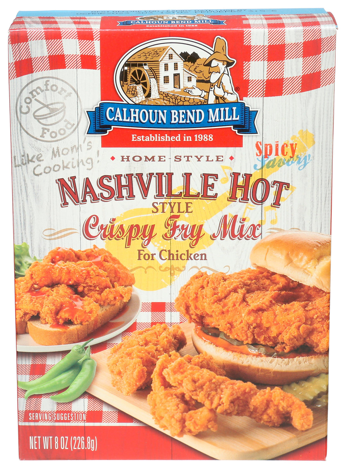 CALHOUN BEND MIX FRY NASHVL HOT - Case of 6