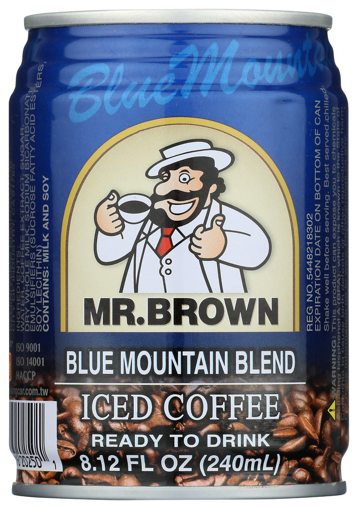 Mr Brown Coffee Iced Blue Mountain - Pack of 24 - 16 oz