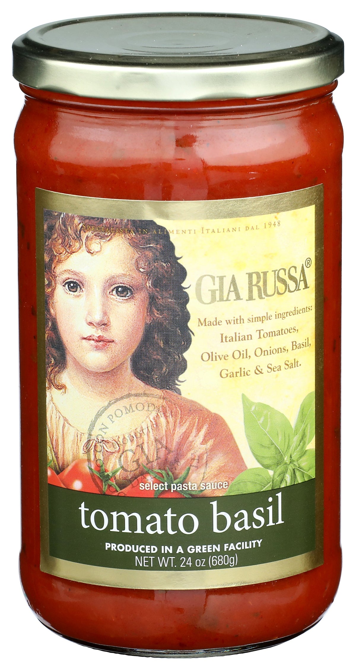 GIA RUSSA SAUCE TMO & BASIL - Case of 6