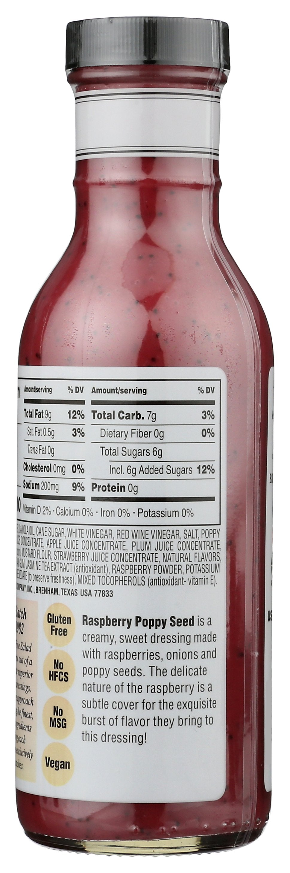 BRIANNAS DRESSING RSBRY POPPY SD - Case of 6