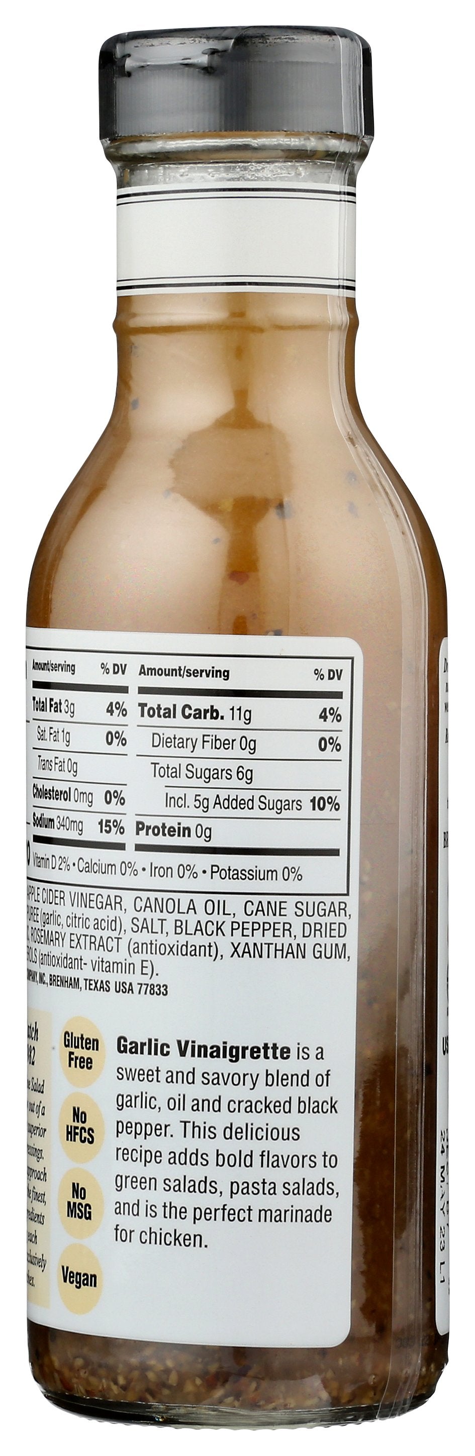 BRIANNAS DRESSING GARLIC VNAGRTTE - Case of 6