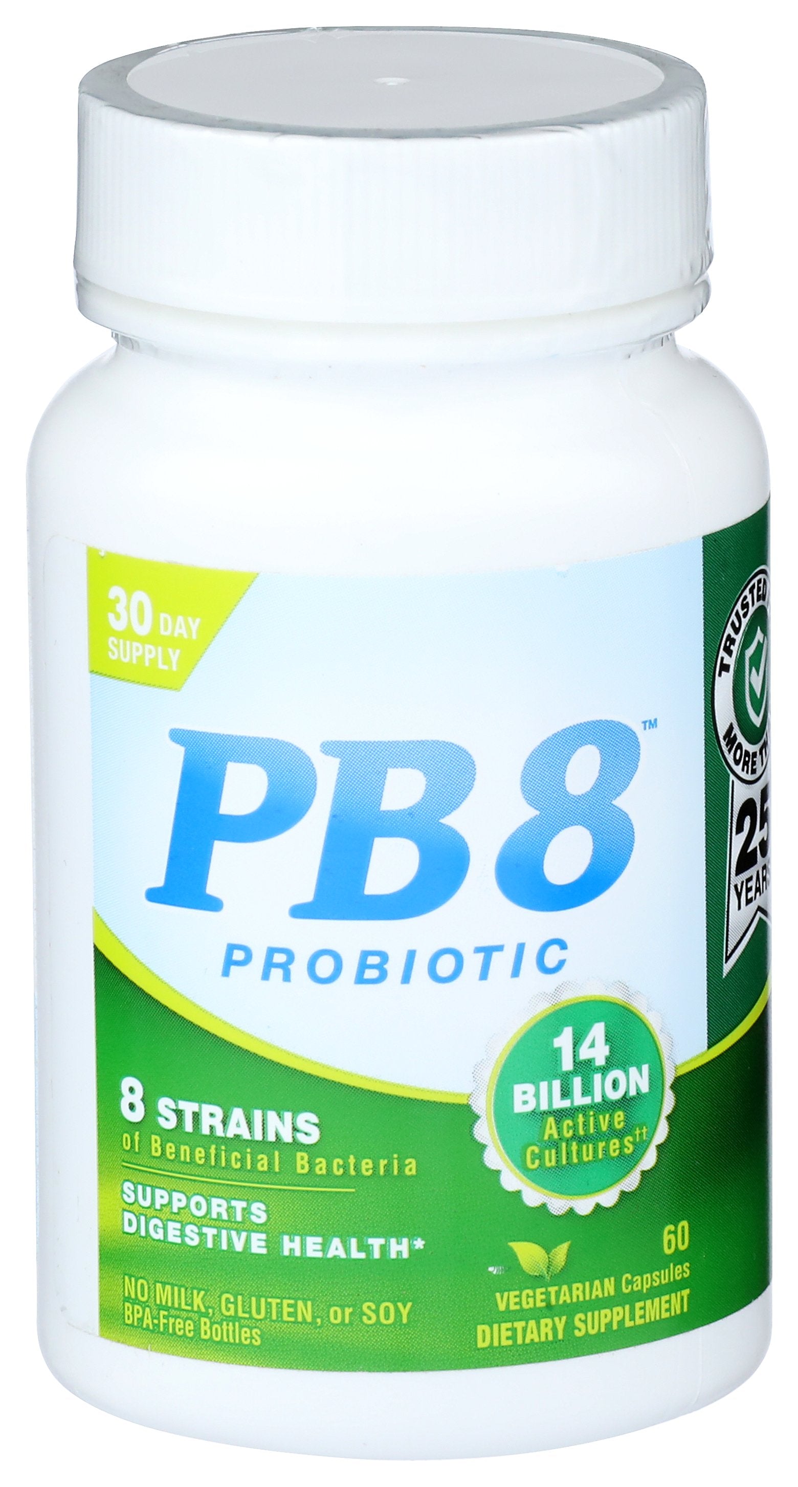 NUTRITION NOW PB8 ACIDOPHILUS VEG [PB - SUPPORT DIGESTIVE HEALTH - 60 COUNT - 60 CP]