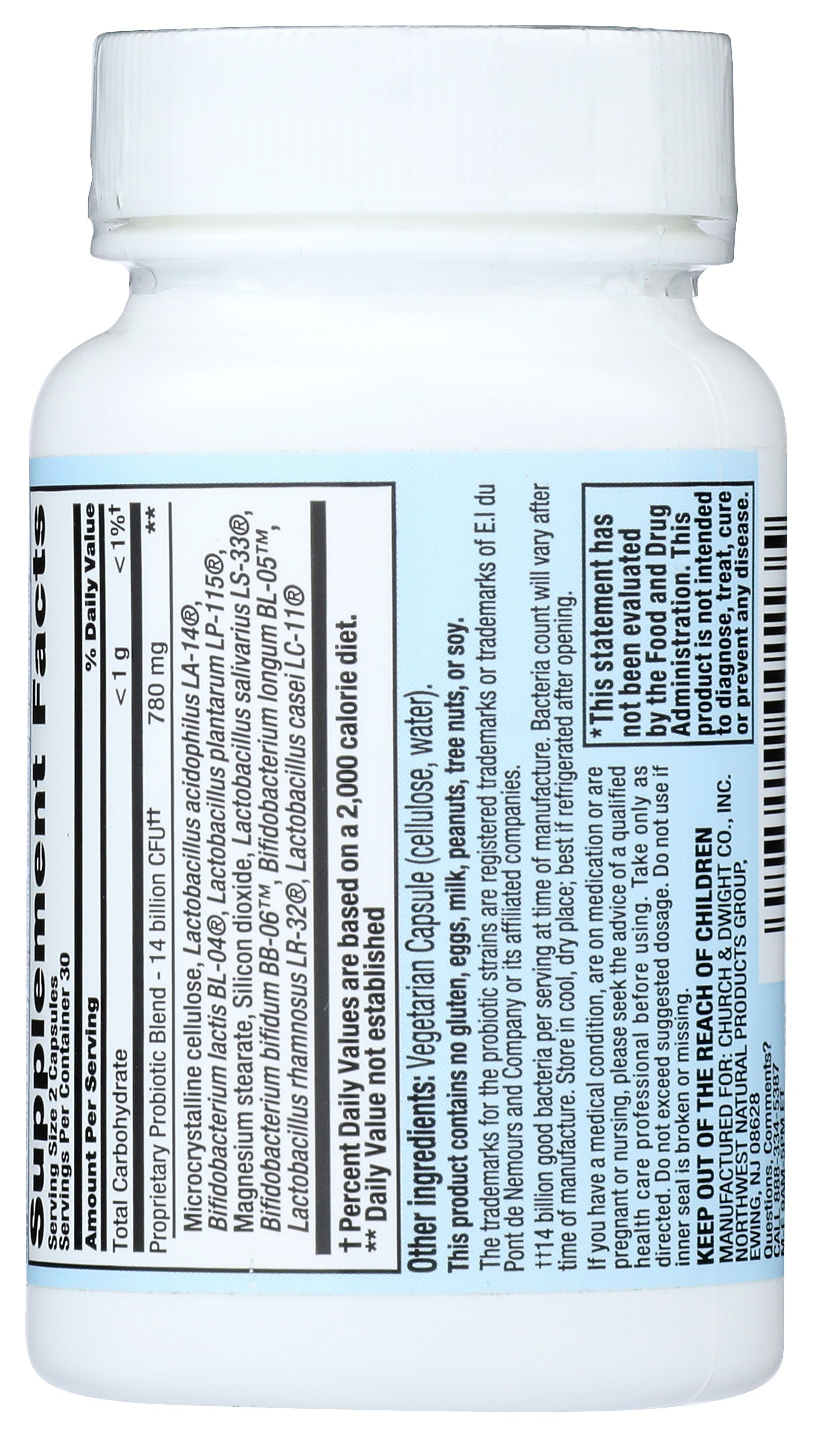 NUTRITION NOW PB8 ACIDOPHILUS VEG [PB - SUPPORT DIGESTIVE HEALTH - 60 COUNT - 60 CP]
