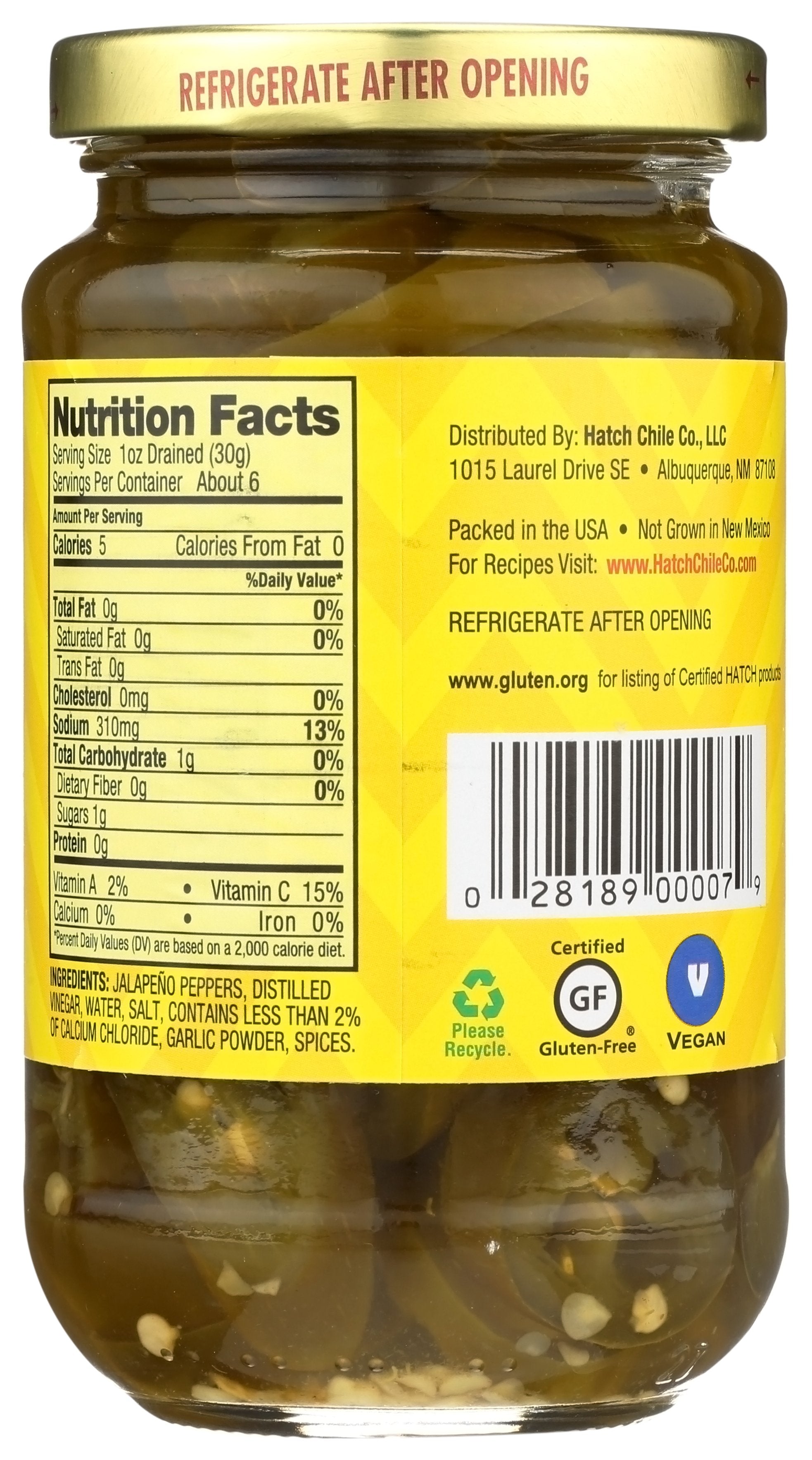 HATCH PEPPER JALPNO SLCD