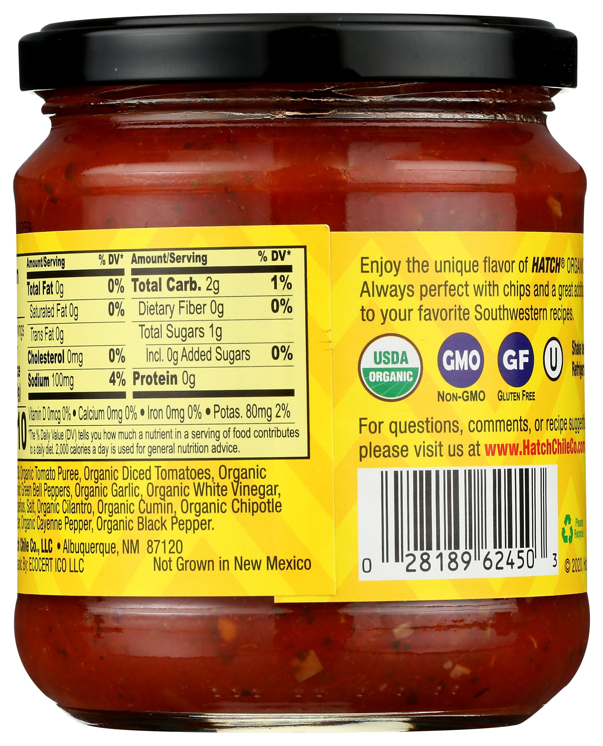 HATCH SALSA MEDIUM - Case of 8