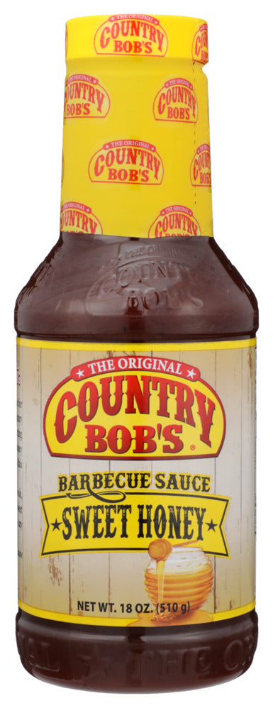 Country Bobs Sauce Barbecue Sweet Honey - Case of 6 - 18 fo