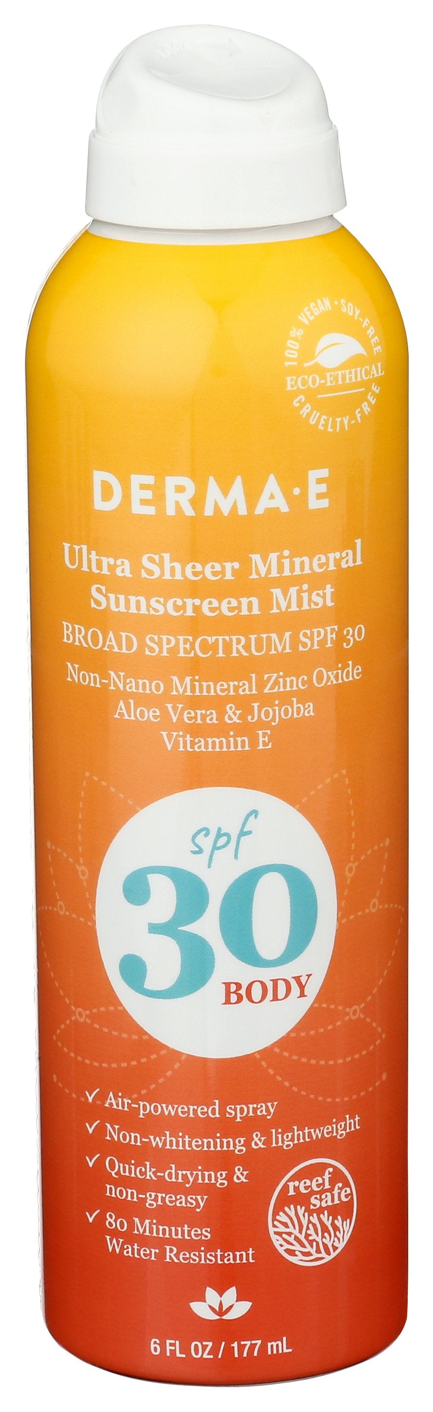 DERMA E SPRAY SUNSCREEN SPF30