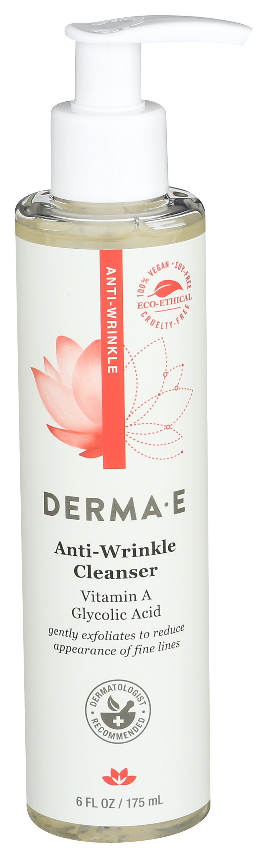 DERMA E CLEANSER ANTI WRNKL VTMN A