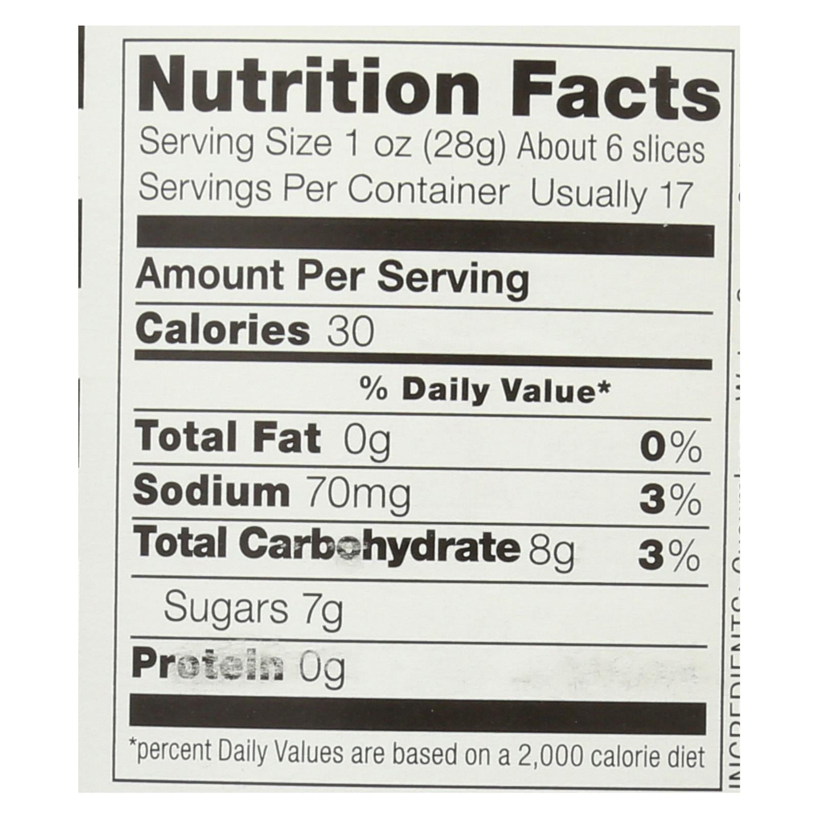 Tony Packo's Gourmet Bread & Butter Pickles - Case of 12 - 24 OZ