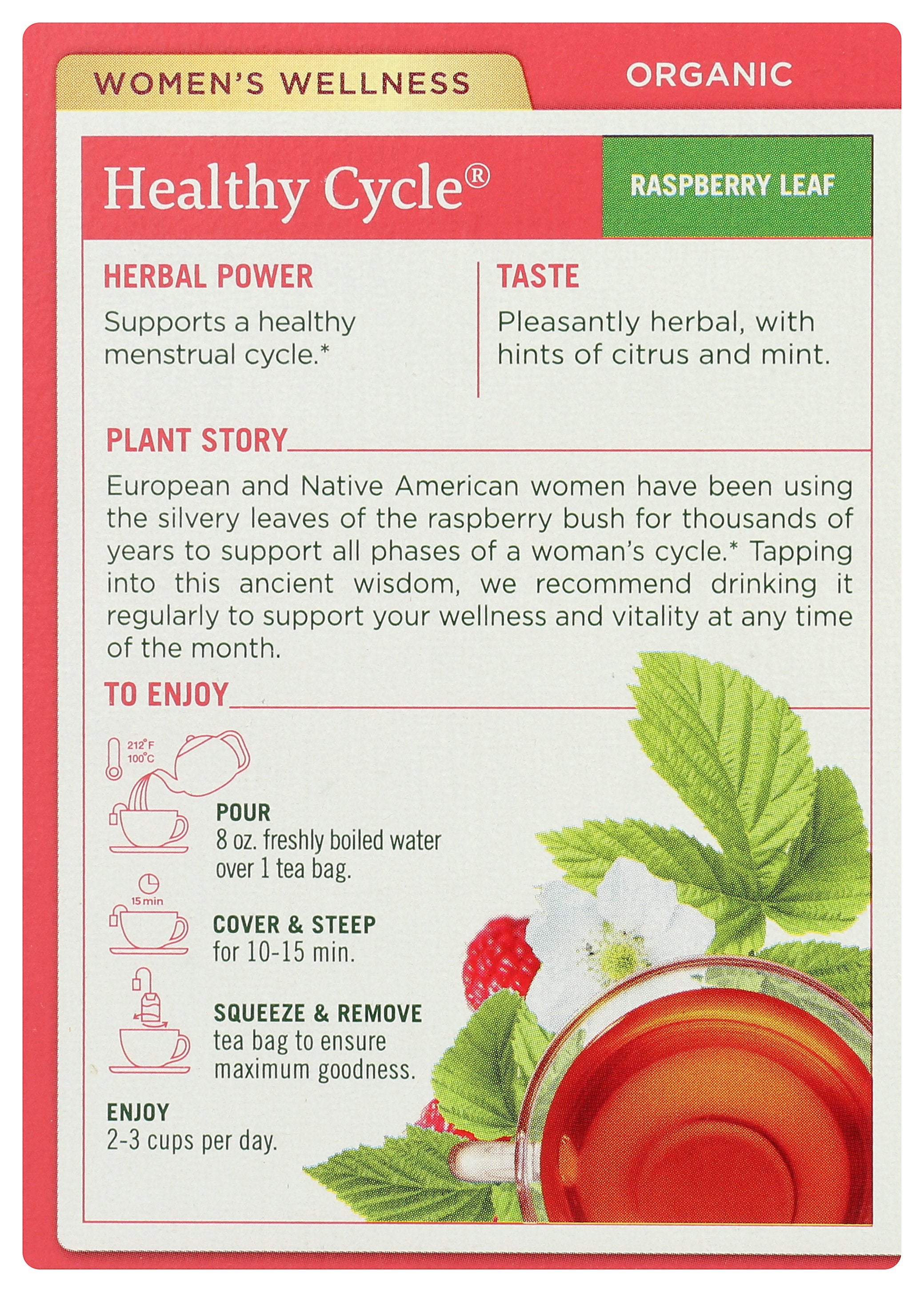 TRADITIONAL MEDICINALS TEA HEALTHY CYCLE