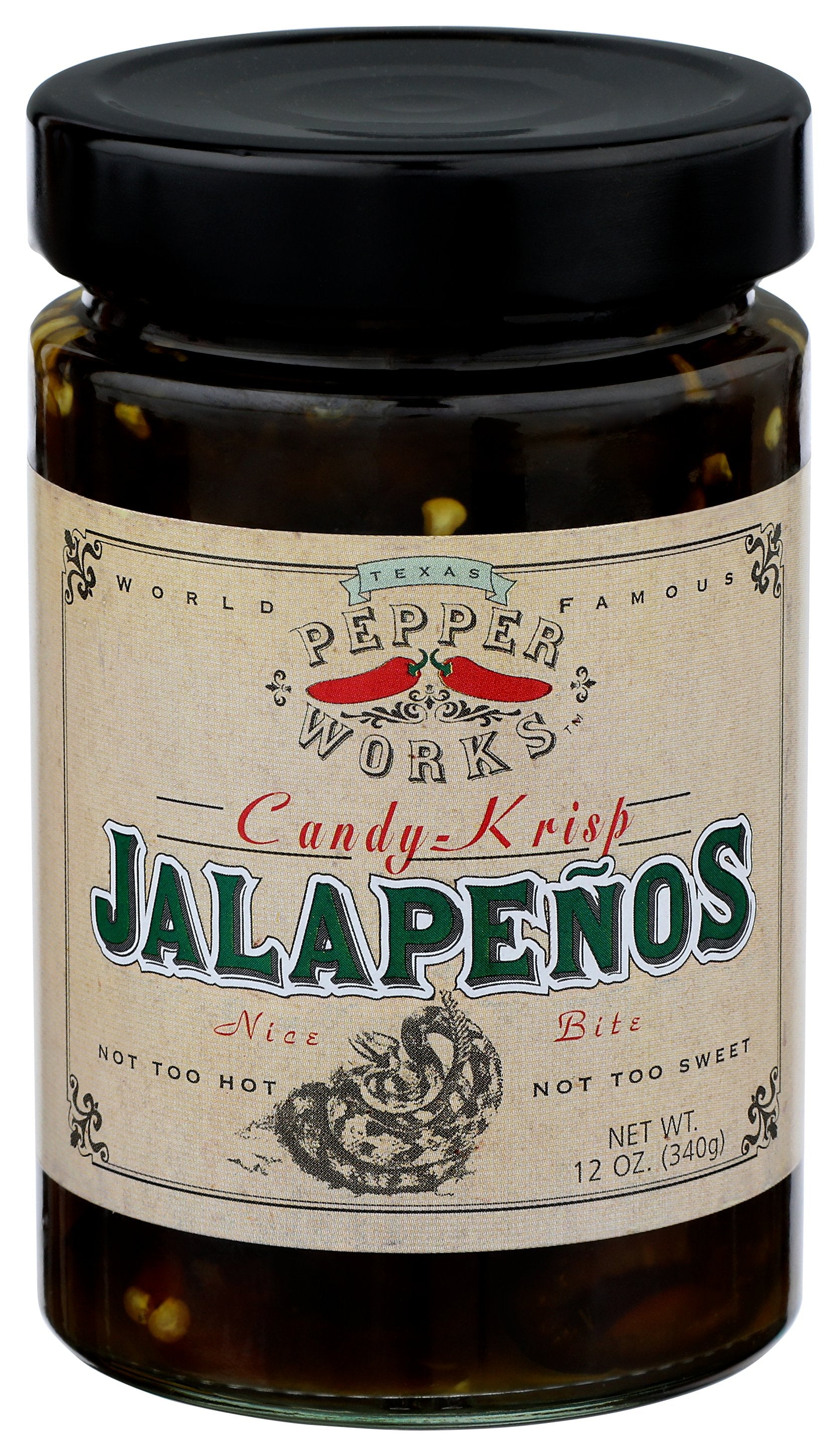 TEXAS PEPPER WORKS PEPPER CANDY KRISP JLPNO - Case of 6