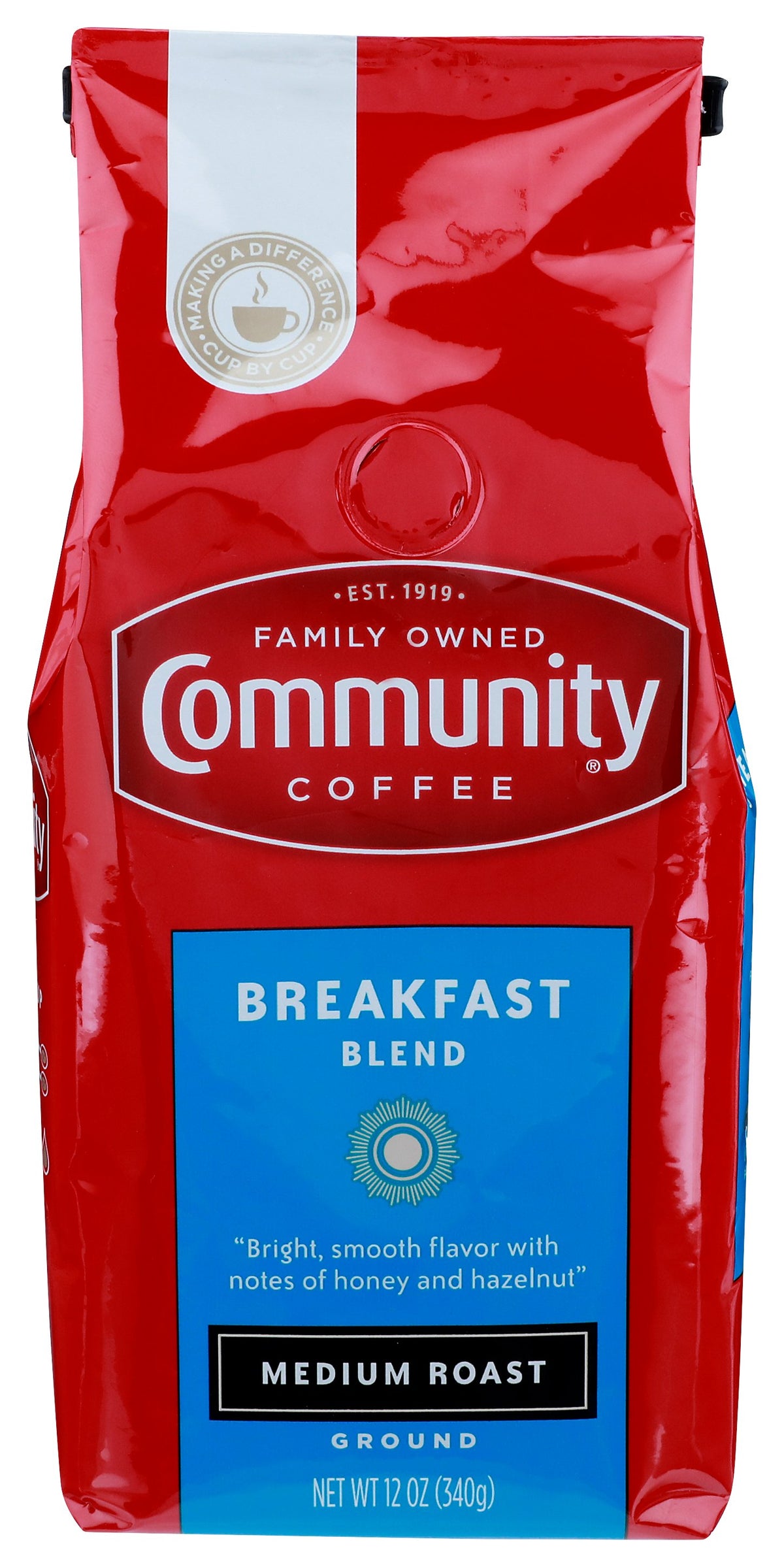 COMMUNITY COFFEE COFFEE GRND BRKFAST BLND - Case of 6