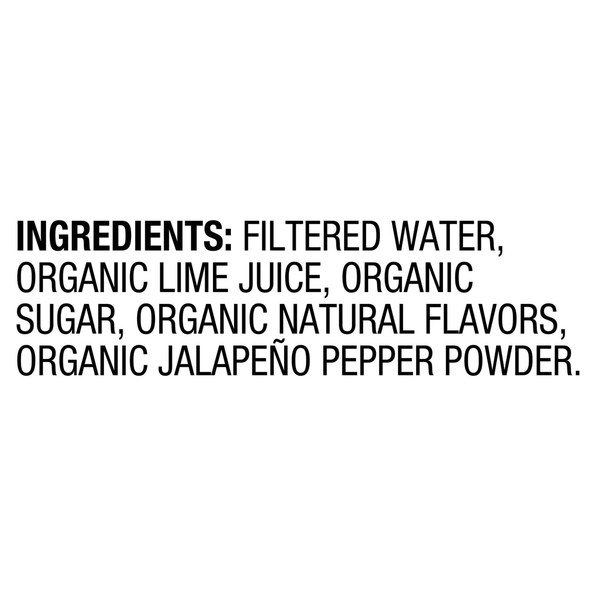 Santa Cruz Organic - Bev Og2 Jalapeno Limeade - CS of 6-32 FZ