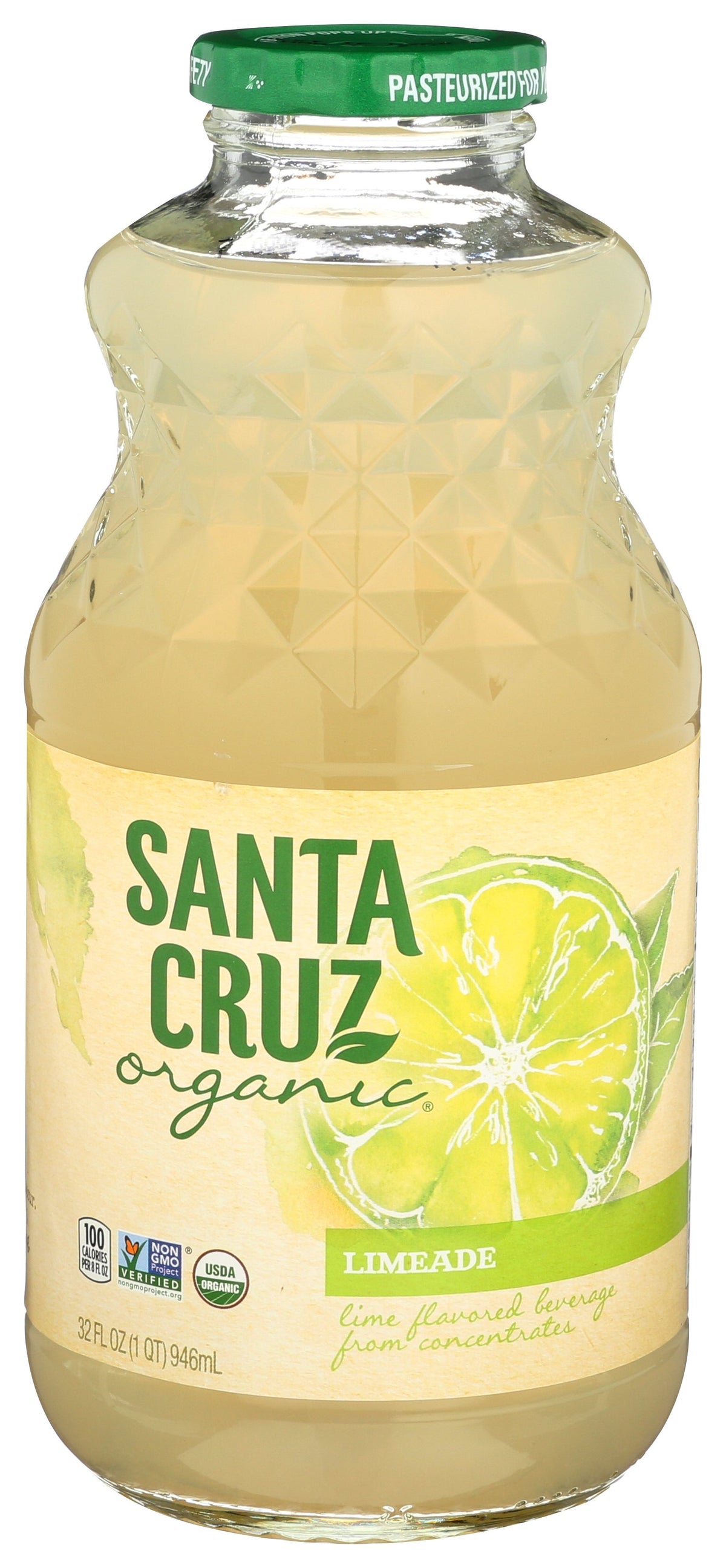 SANTA CRUZ JUICE LIMEADE ORG - Case of 6