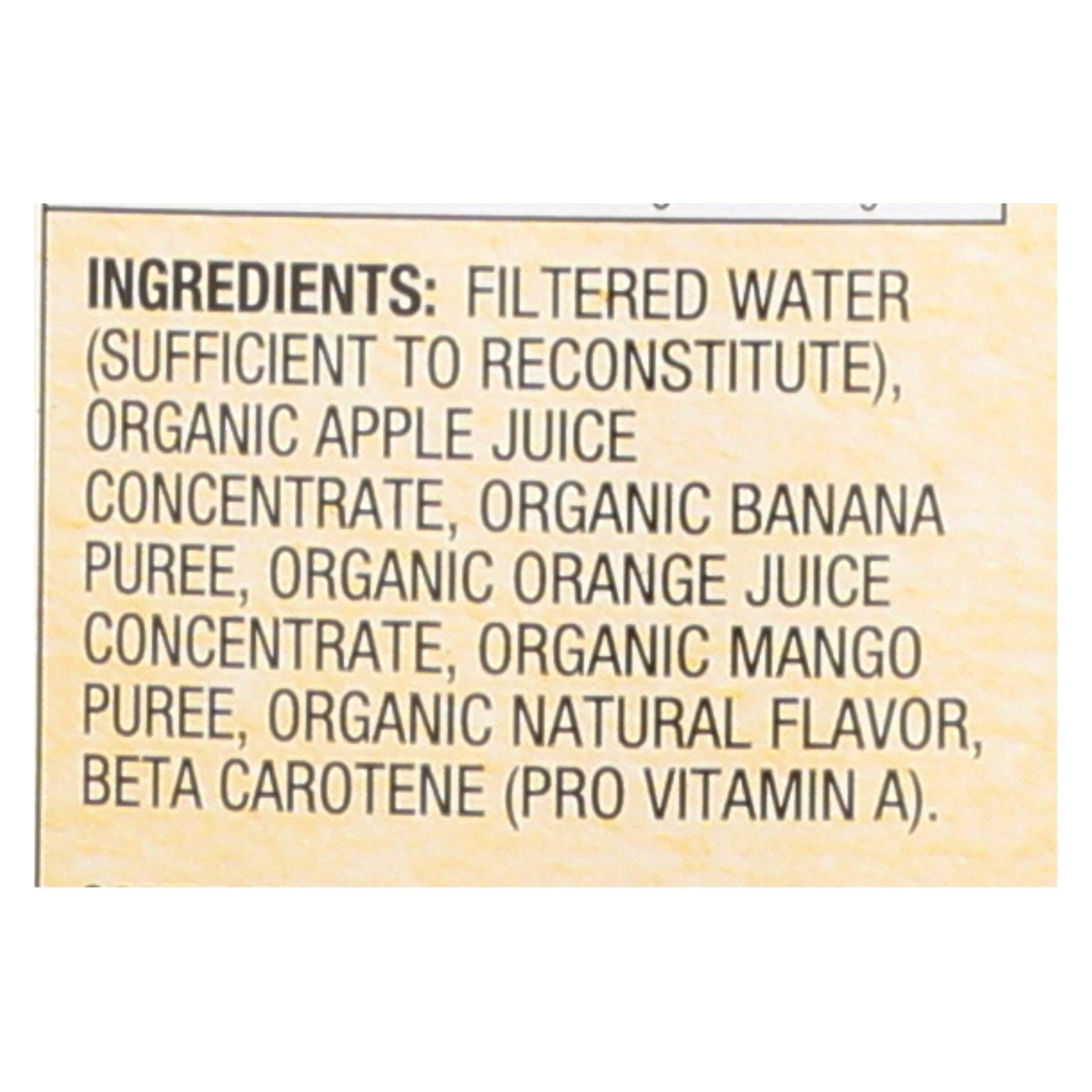 Santa Cruz Organic Orange Mango Juice  - Case of 6 - 32 FZ