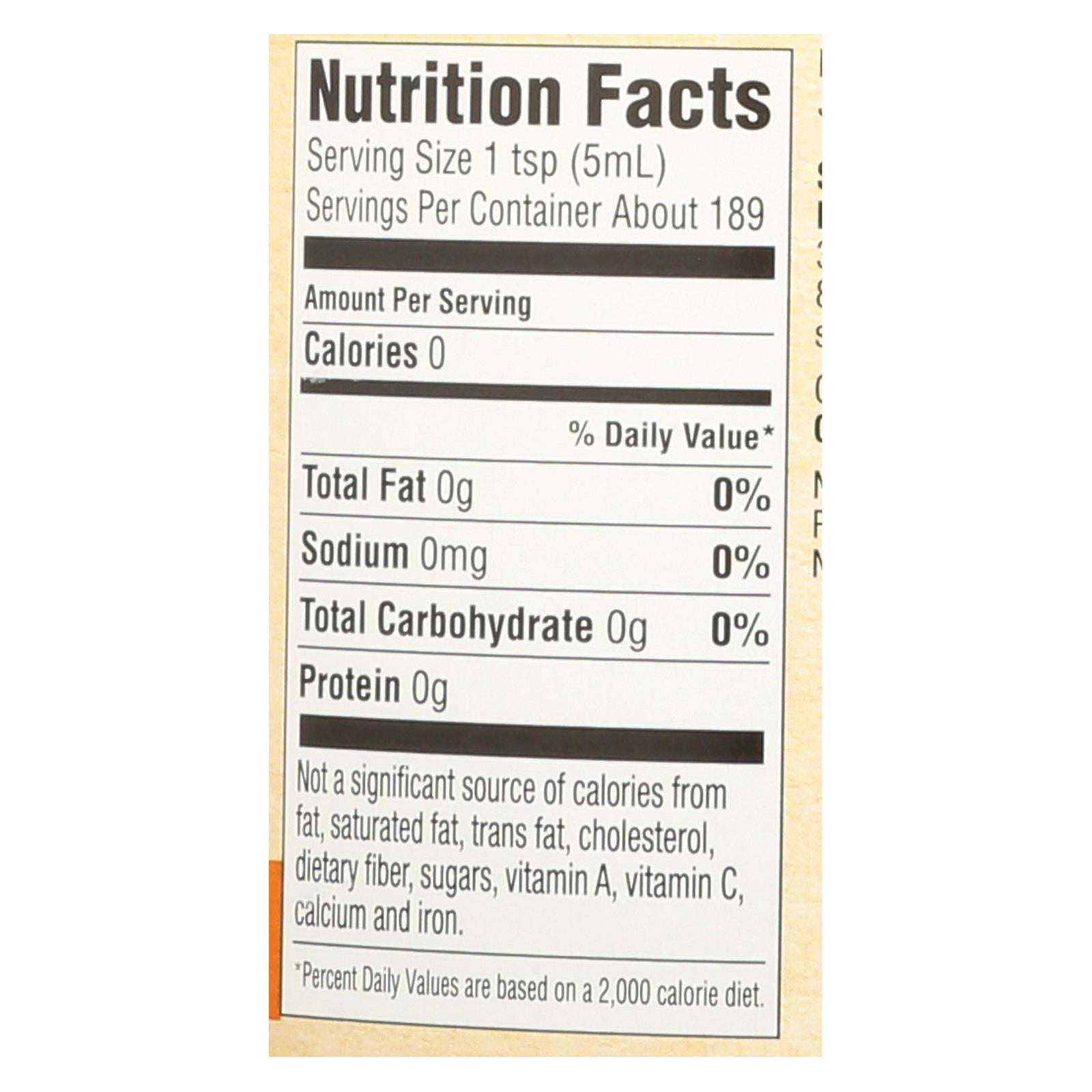 Santa Cruz Organic 100% Organic Lemon Fruit Juice  - Case of 6 - 32 FZ