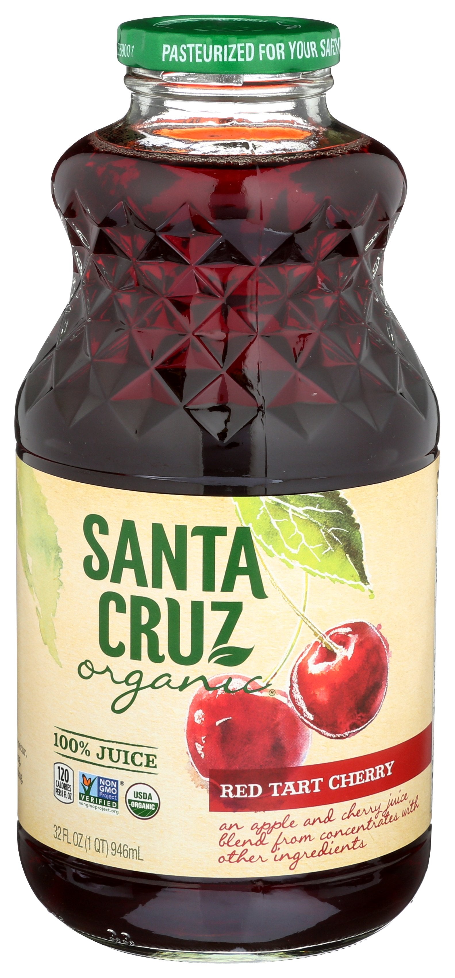 SANTA CRUZ JUICE CHERRY RED TART - Case of 6